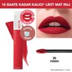 Maybelline New York Super Stay Matte Ink Likit Mat Ruj - 20 Pioneer - Kırmızı - Görsel 5