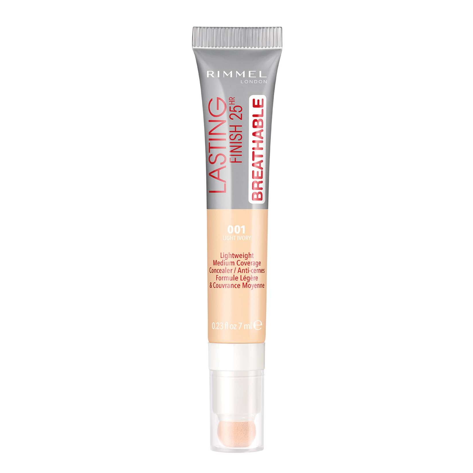 Rimmel Lf 25 Hr Breathable Concealer - 001 Light