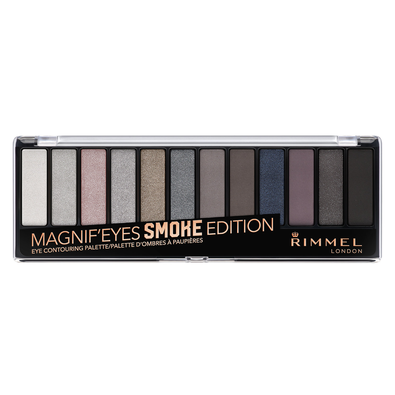 Rimmel Mees Palette 12'Li Smoke Edition