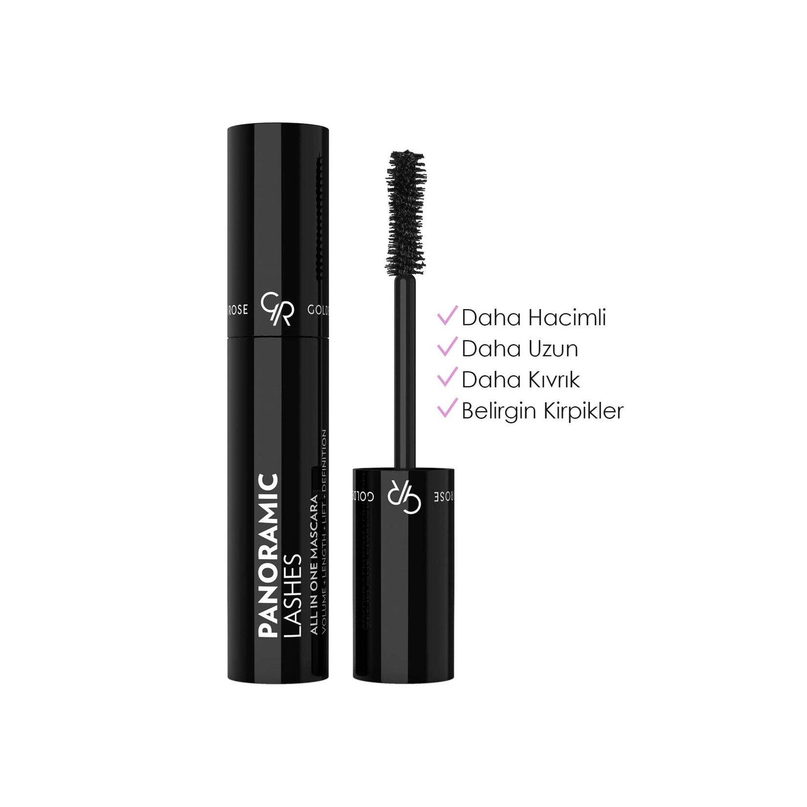 Golden Rose Panoramıc Lashes All In One Mascara 13 Ml - Görsel 4