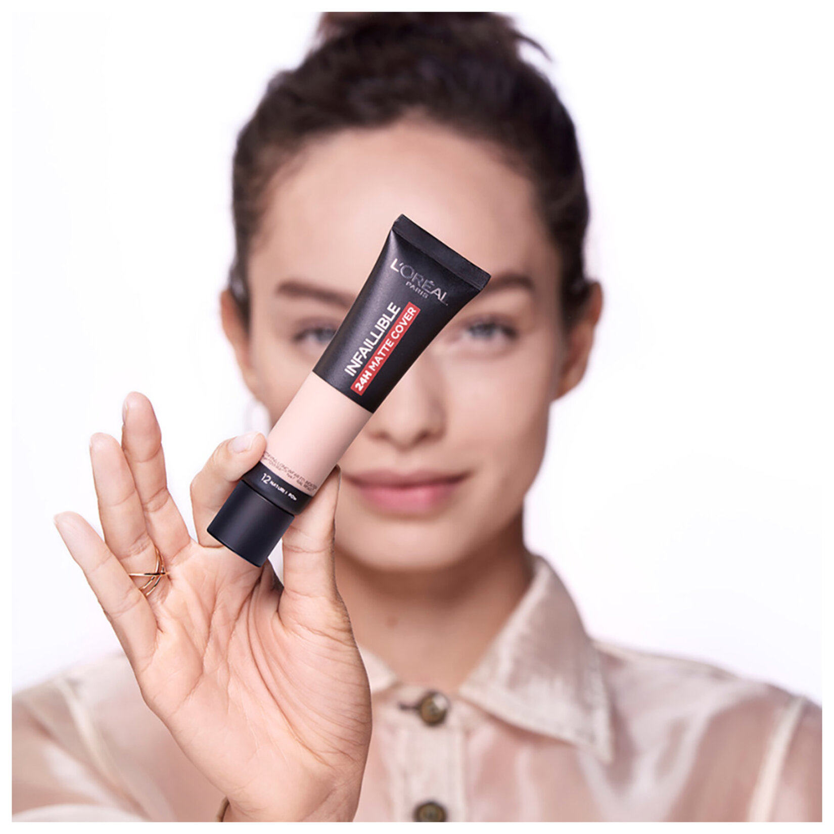 L'Oréal Paris Infaillible 24H Matte Cover Yüksek Kapatıcı Fondöten - 290 Golden Amber - Görsel 5