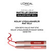 L'Oréal Paris Infaillible Matte Lip Crayon Kalem Mat Ruj - 109 Flirty Toffee - Görsel 5
