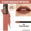 Maybelline New York Super Stay Matte Ink Likit Mat Ruj - 260 Hazelnut Hypnotizer - Görsel 5
