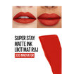 Maybelline New York Super Stay Matte Ink Likit Mat Ruj - 330 Innovator- Kırmızı - Görsel 4