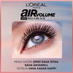 Loreal Paris Air Mega Black Maskara - 30 Saate Kadar Kalıcı - Ekstra Siyah - Görsel 3