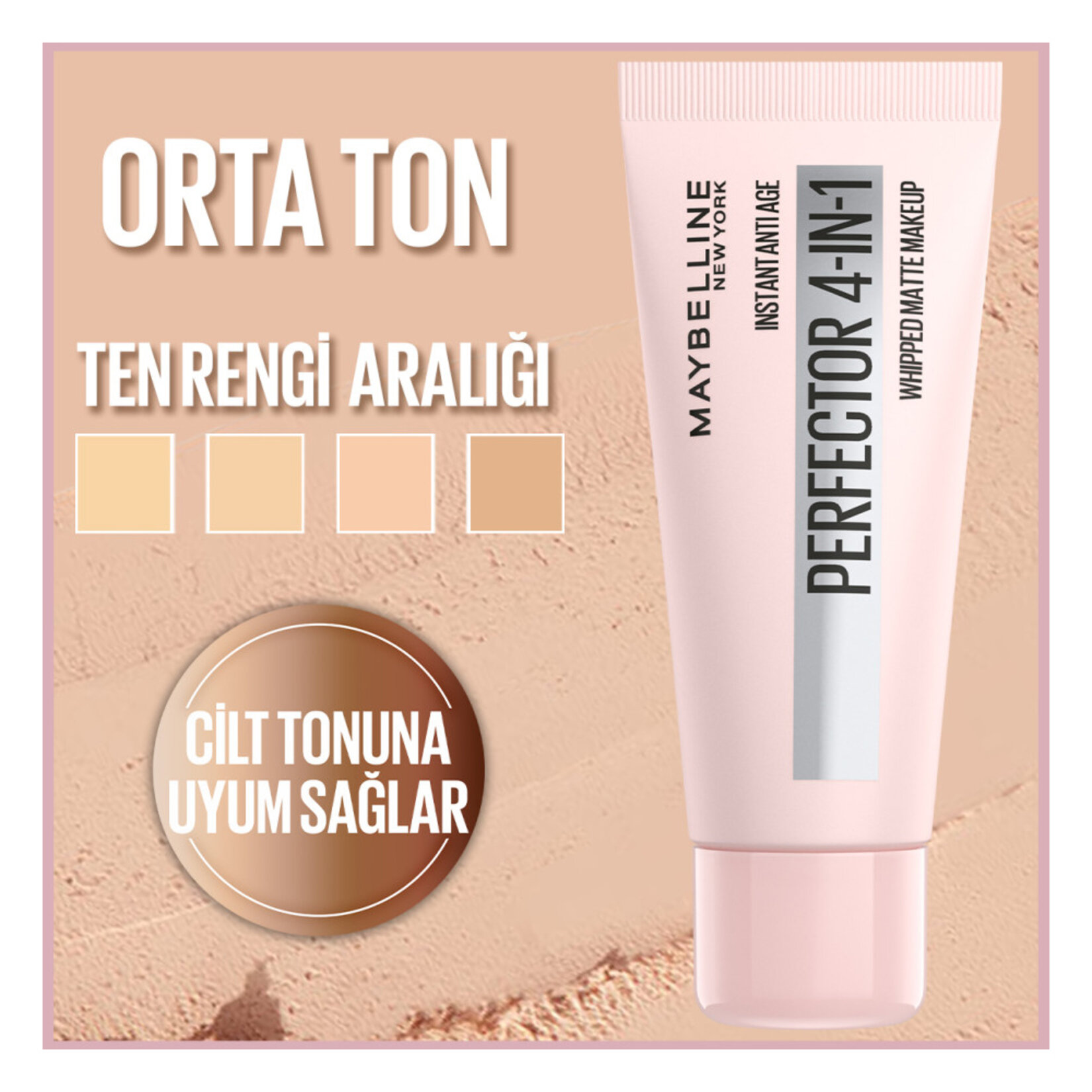 Instant Perfector 4 ETKİ 1 ARADA Fondöten- Light (Orta Ton) - Görsel 5