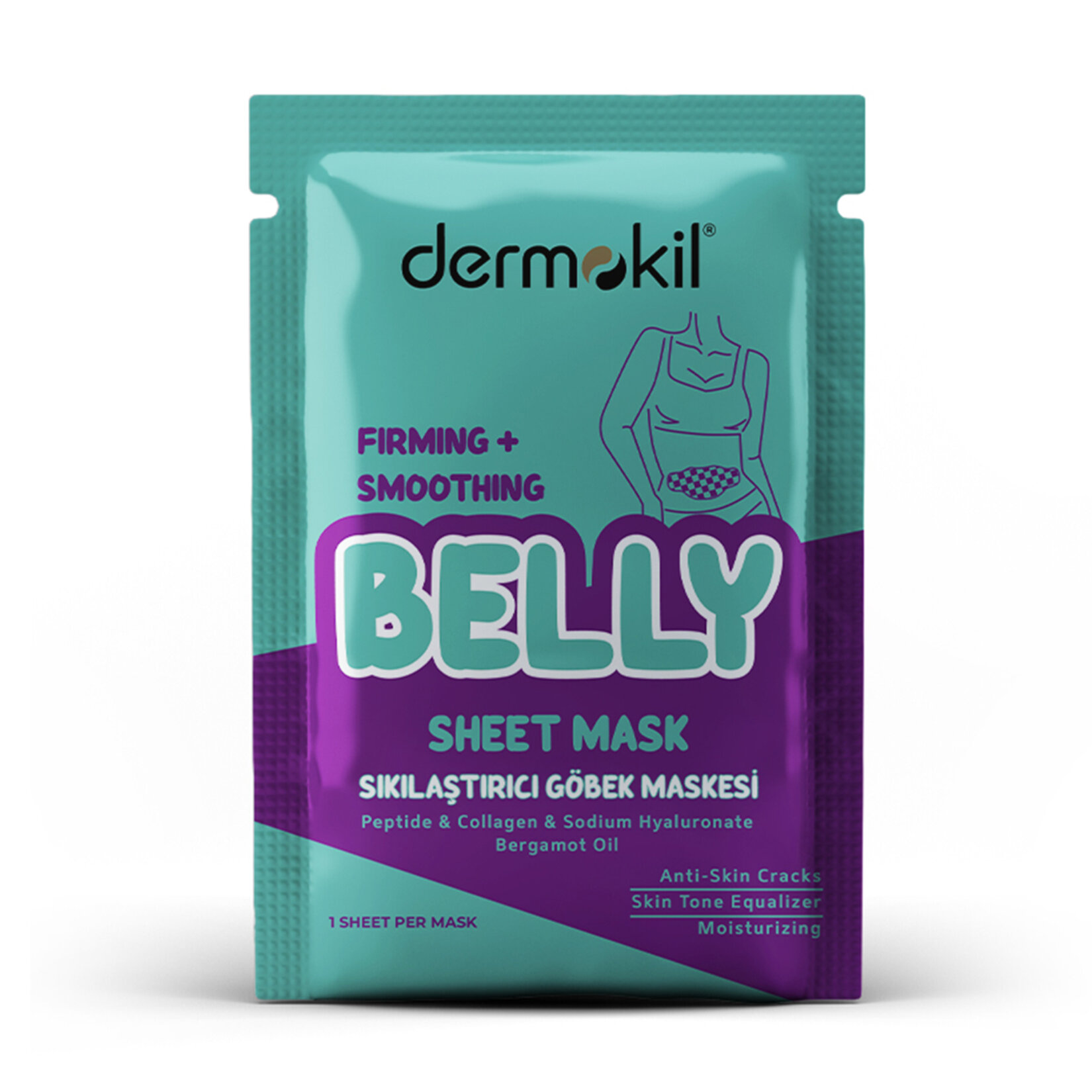 Dermokil Göbek Kağıt Maske 15 Ml - Görsel 1