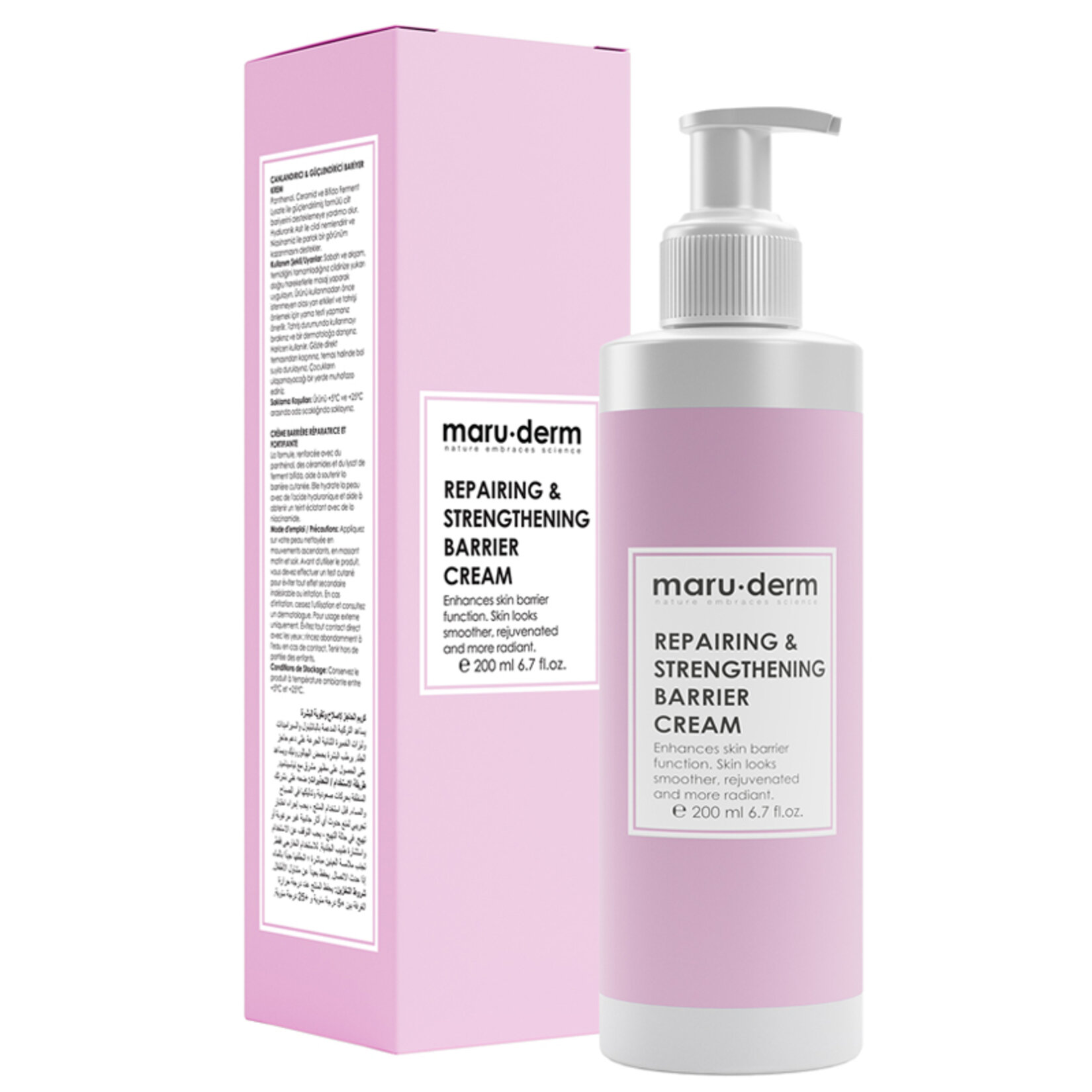 Maruderm Bariyer Onarıcı Ceramide Cilt Bakım Krem 200Ml - Görsel 1