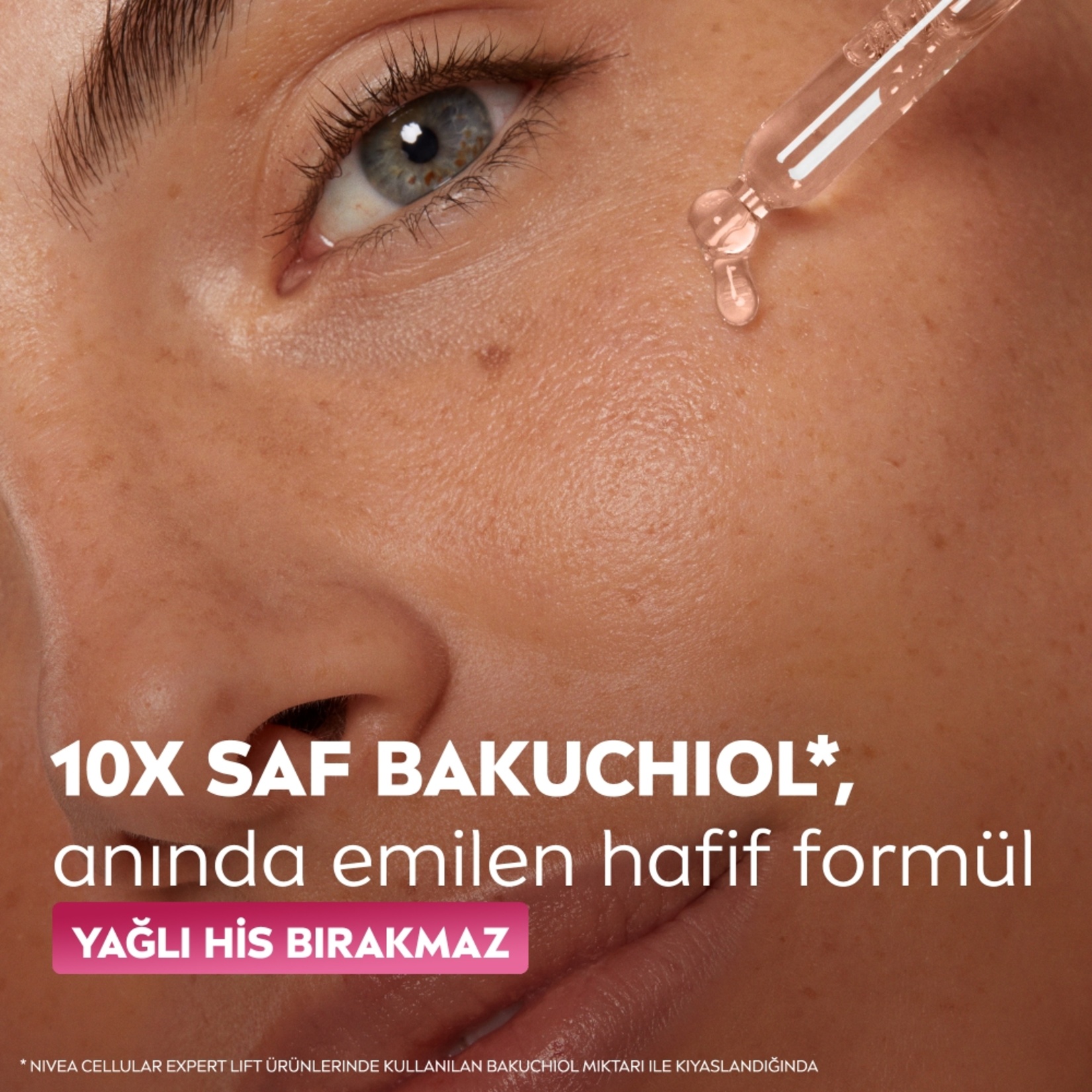 NIVEA Cellular Expert Lift Saf Bakuchiol Cilt Serumu 30ml - Görsel 3