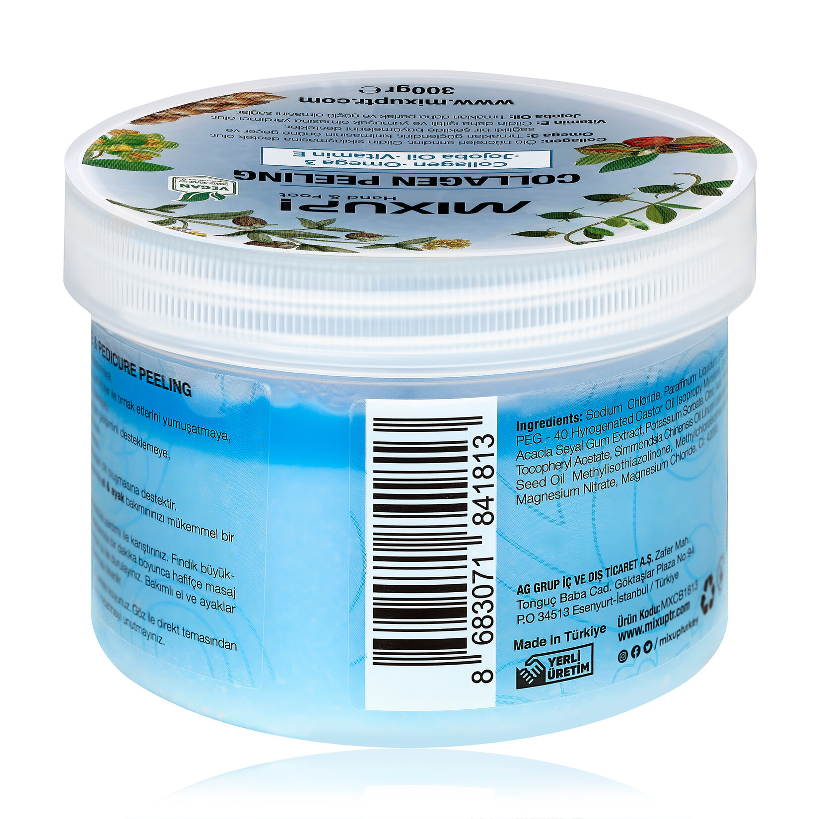 Mixup! Hand & Foot Collagen Peeling 300 G - Görsel 4