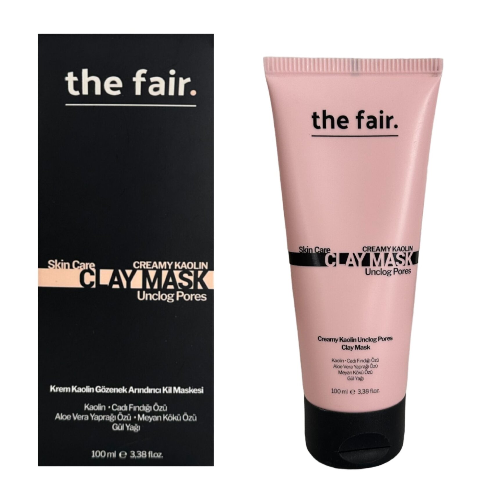 the fair. Creamy Kaolin  Vegan Kil Maskesi 100 ML - Görsel 1