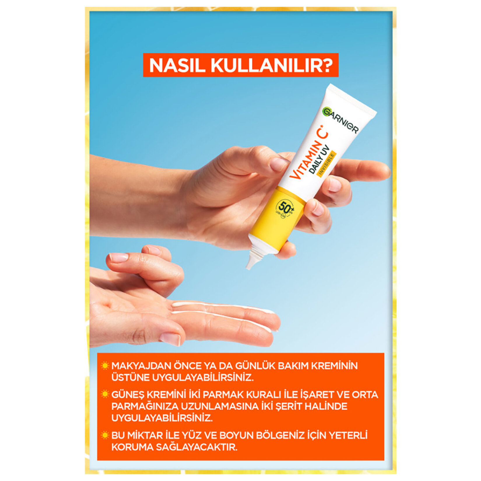 Garnier C Vitamini Parlak Günlük Güneş Koruyucu 40ml - Görsel 6
