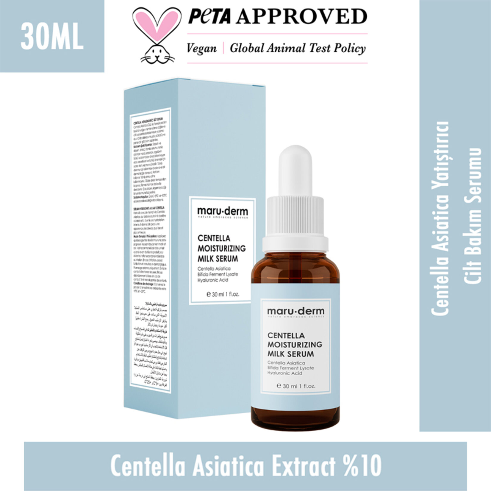 Maruderm Centella Nemlendirici Süt Serum 30Ml - Görsel 2