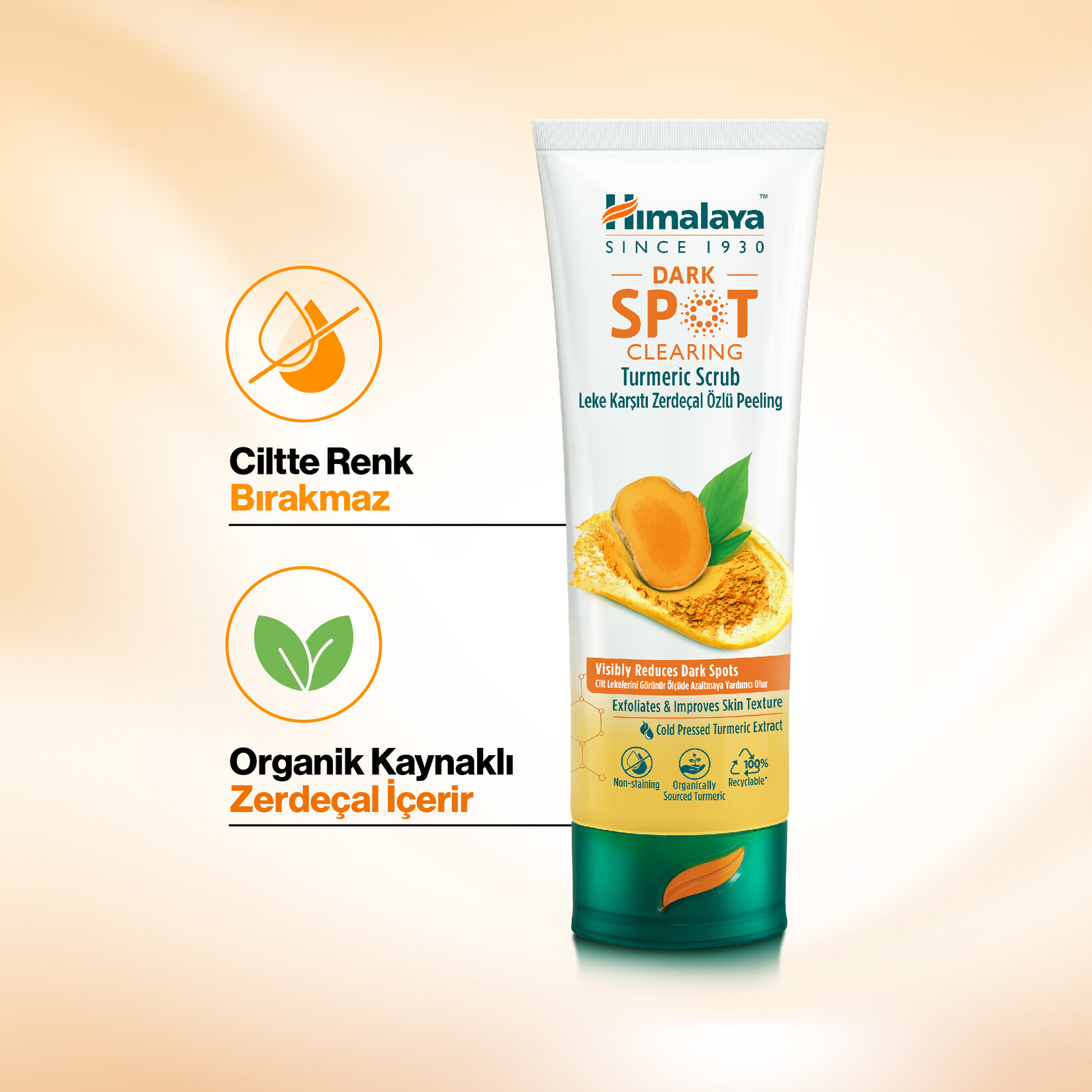 Himalaya Leke Karşıtı Zerdeçal Özlü Peeling 75 Ml - Görsel 4