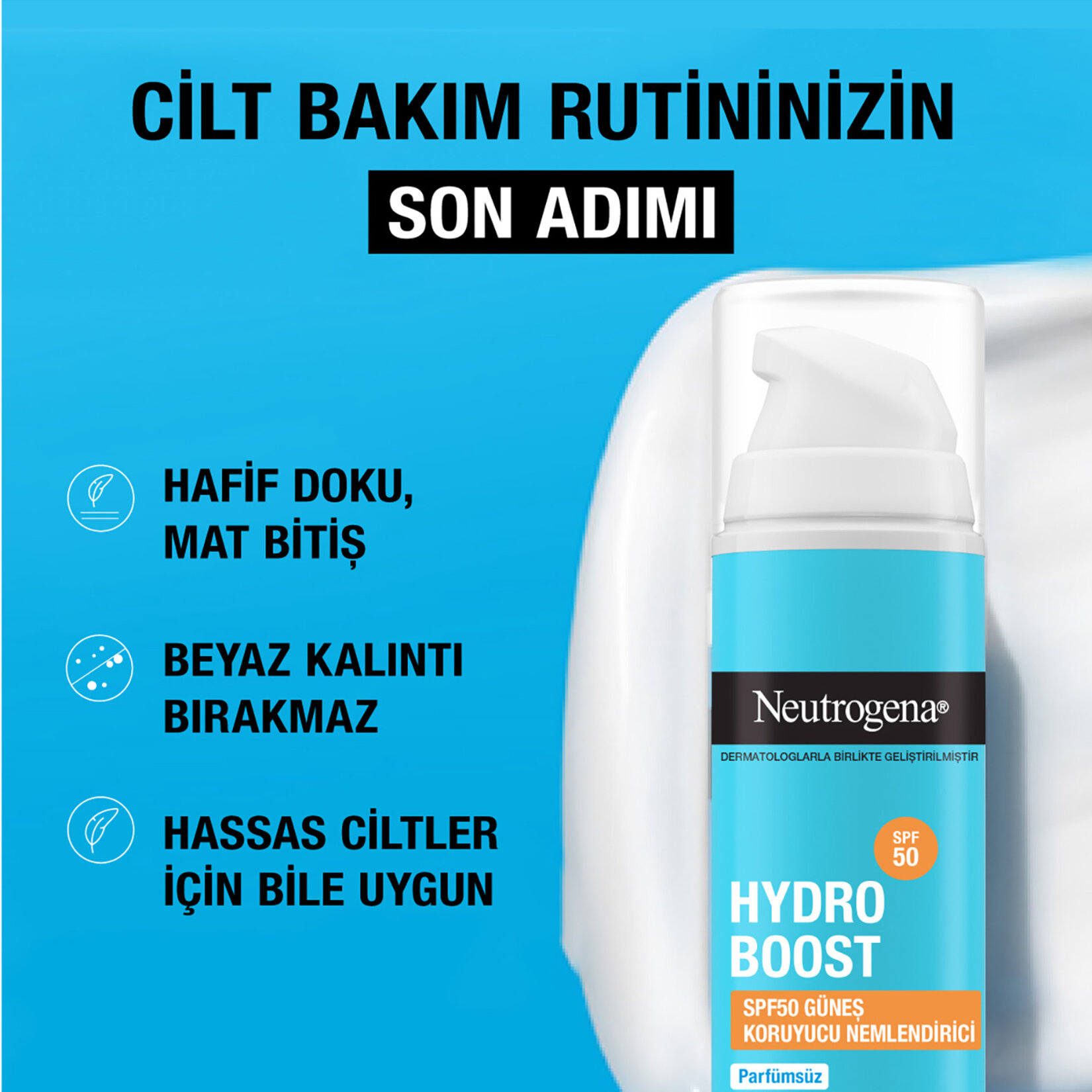 Neutrogena Hydro Boost SPF50 50 Ml - Görsel 4