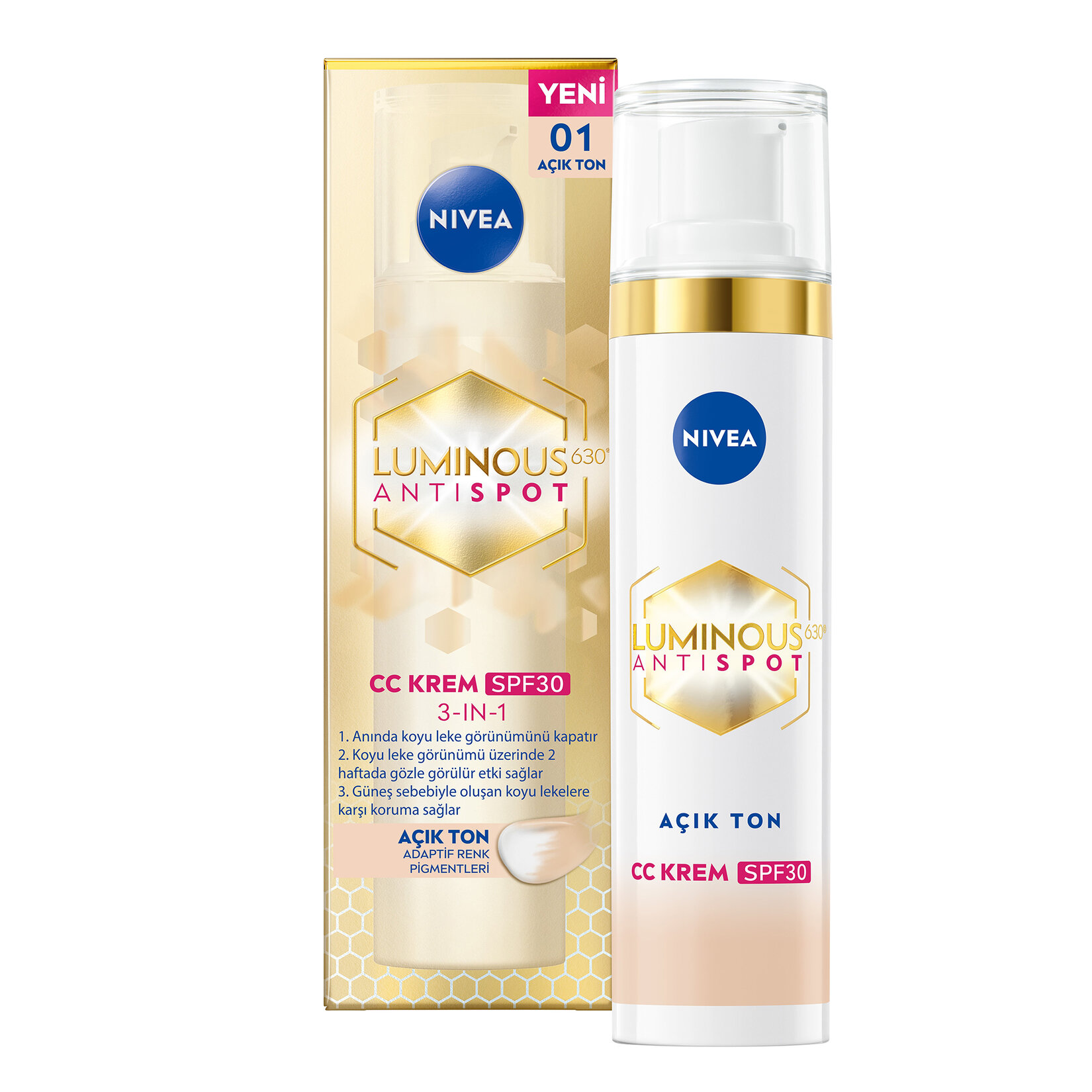 Nivea Luminous 630 Cc Krem Light Spf30 40Ml