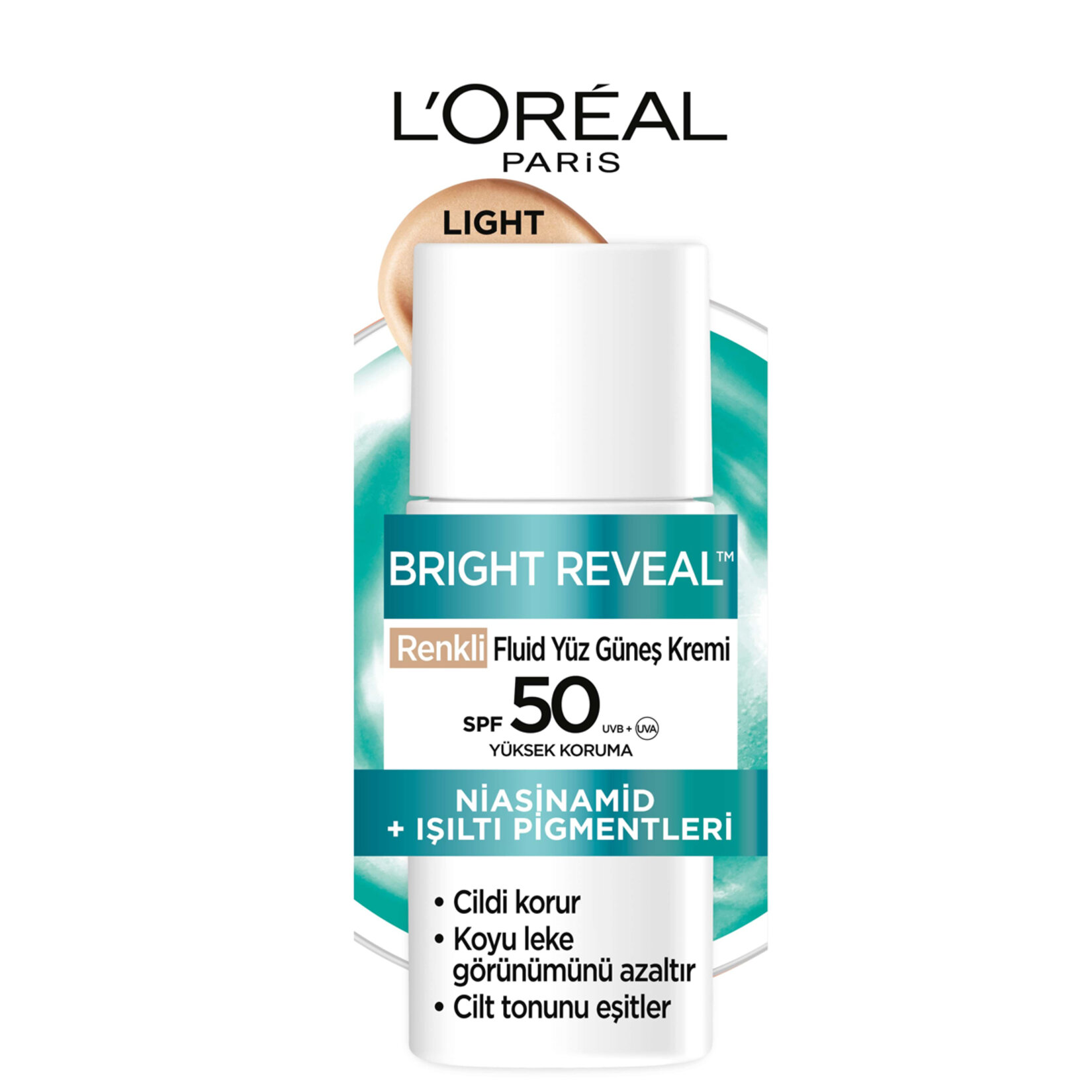 L'Oréal Paris Bright Reveal Uv Light Spf 50 50 Ml