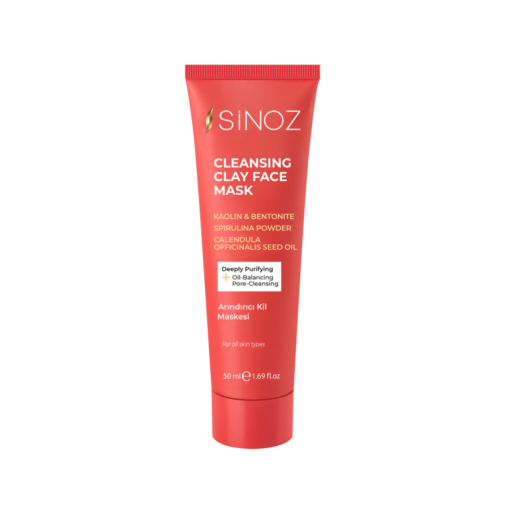 Sinoz Arındırıcı Kil Maskesi 50 Ml - Görsel 1