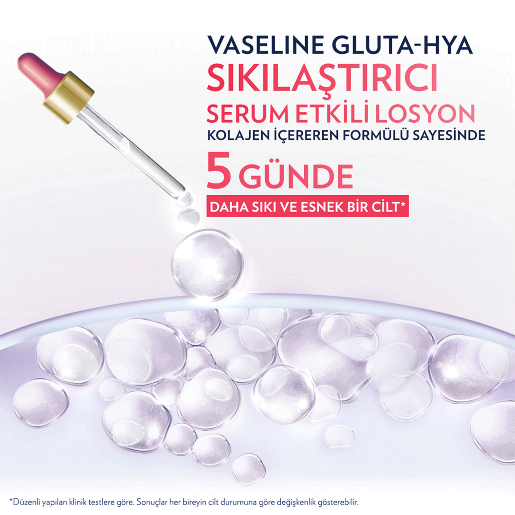 Vaseline Gluta Hya Sıkılaştırıcı Serum Vücut Losyonu 200 Ml - Görsel 2