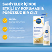 Nivea Sun 2 in 1 Primer Daily UV Serum 50 SPF+ 30 Ml - Görsel 2