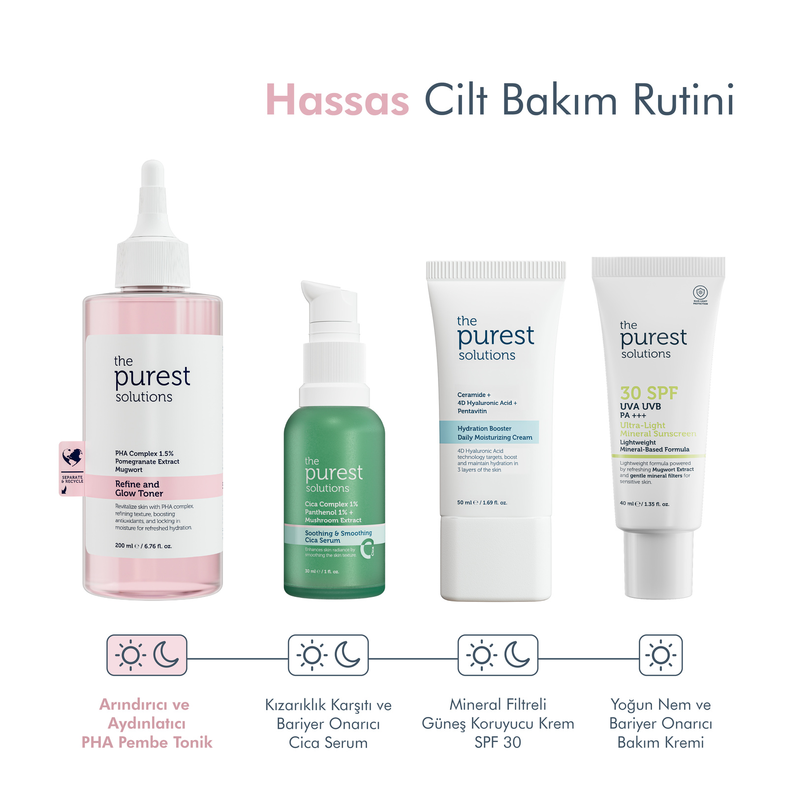 The Purest Solutions Refine And Glaw Toner 200 Ml - Görsel 5