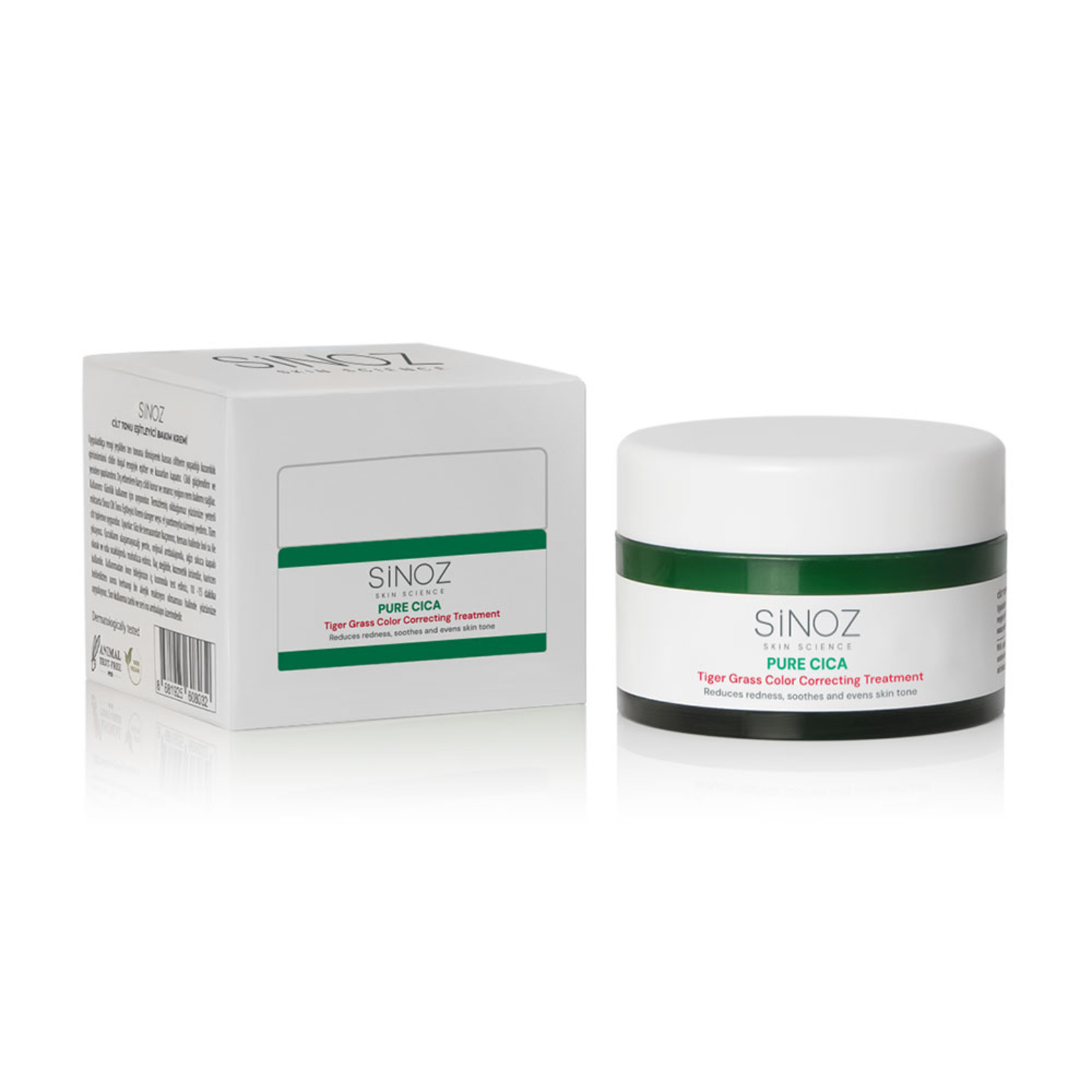 Sinoz Tiger Grass Ton Eşitleyici Bakım Kremi 15 Ml - Görsel 2