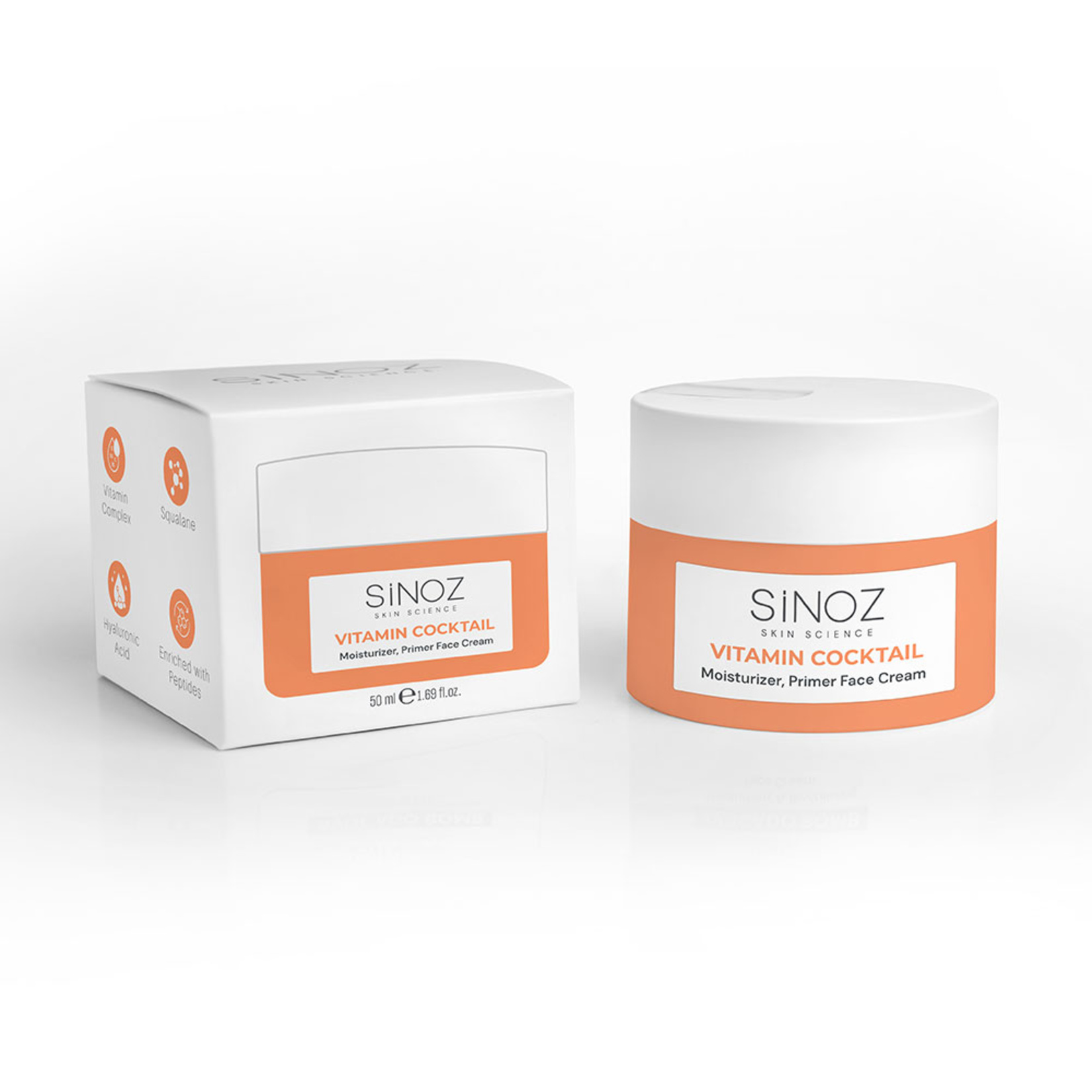 Sinoz Vitamin Cocktail Nemlendirici Yüz Kremi 50 Ml - Görsel 2
