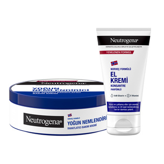 Neutrogena Yoğun Bakım Kremi 200 Ml + El Kremi Parfümlü 50 Ml