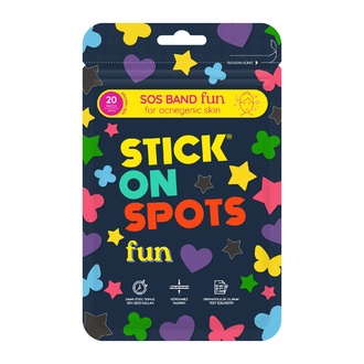 Stick On Spots Akne ve Sivilce Bandı Fun 20'li