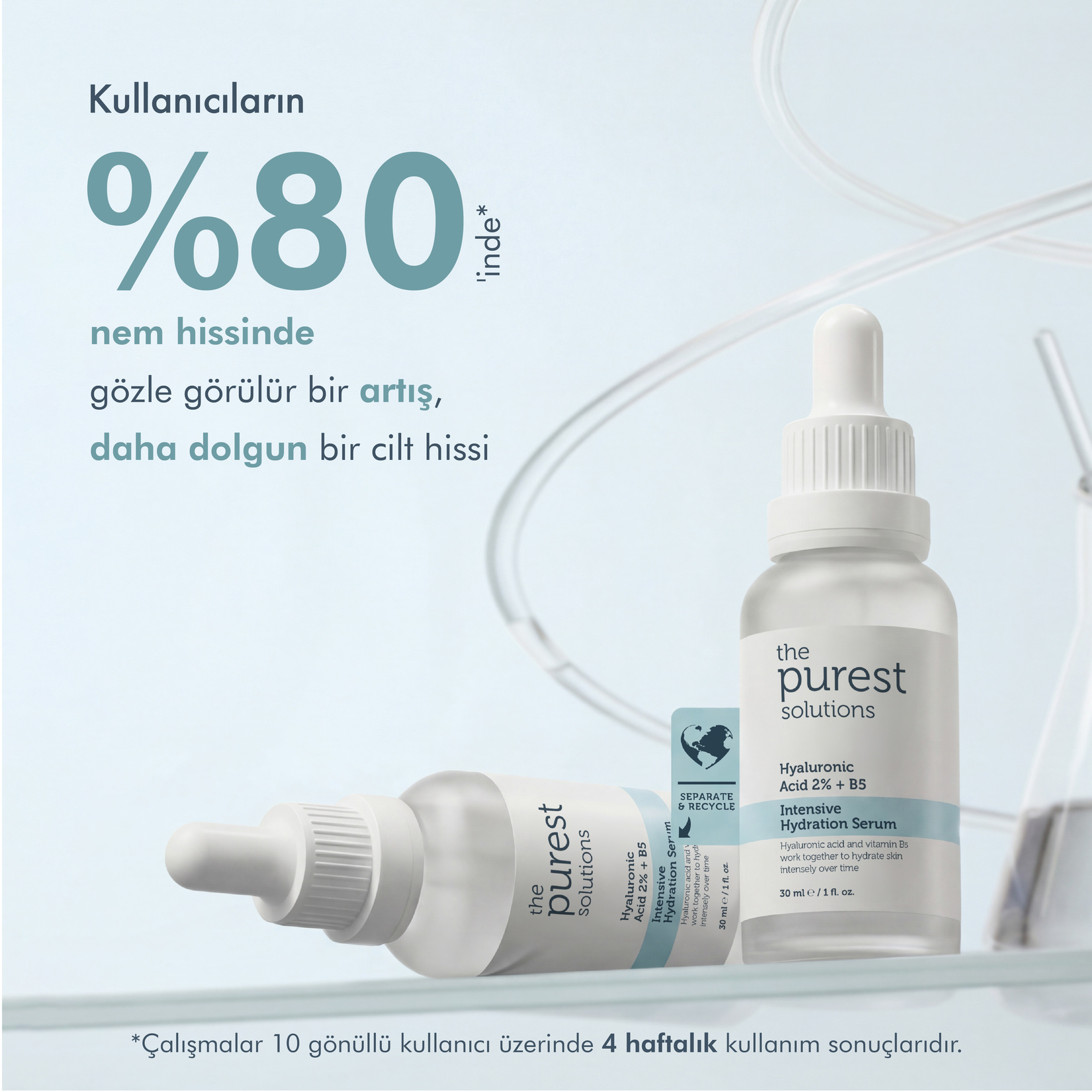 The Purest Solutions Nemlendirici Bakım Serum 30 ml - Görsel 3