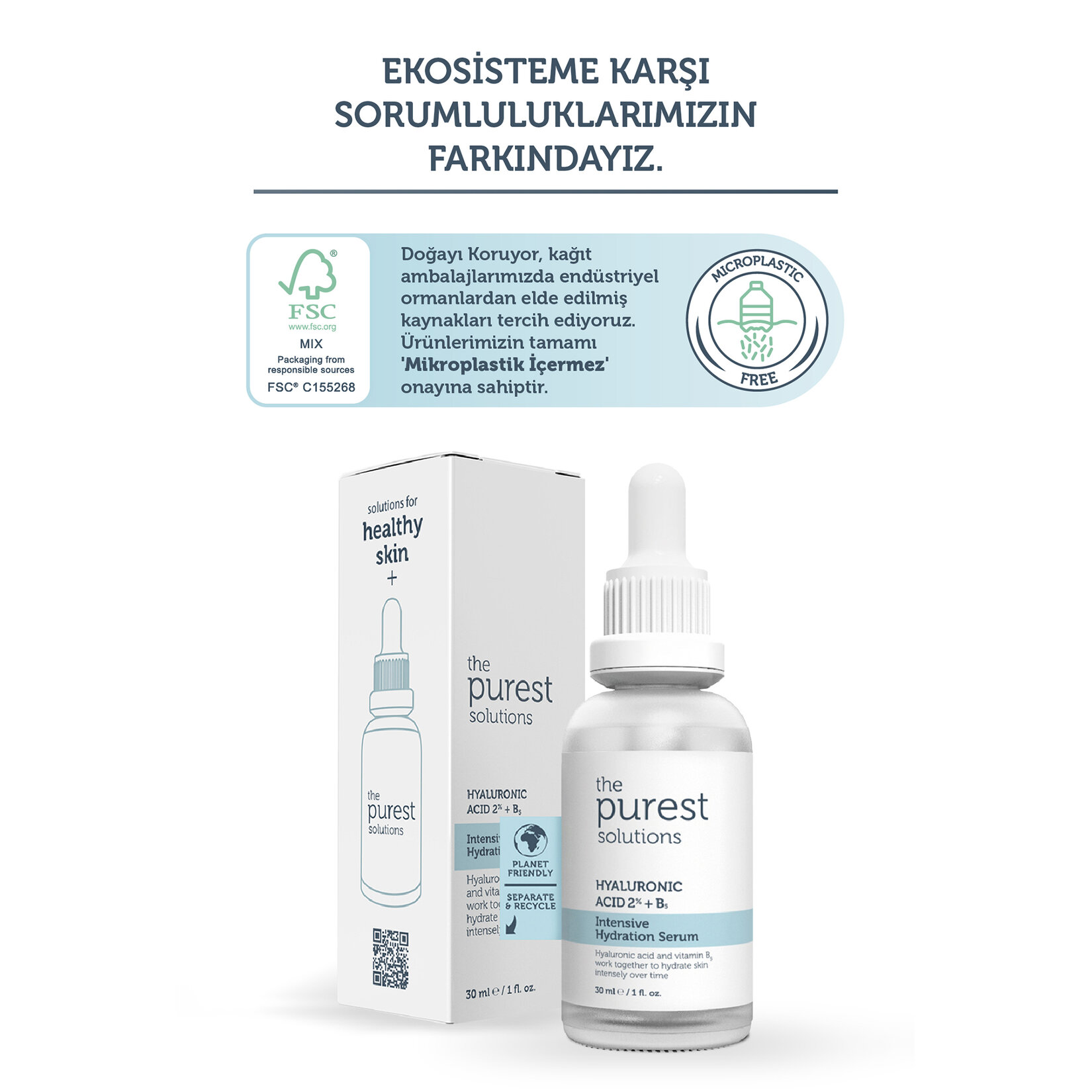 The Purest Solutions Nemlendirici Bakım Serum 30 ml - Görsel 5