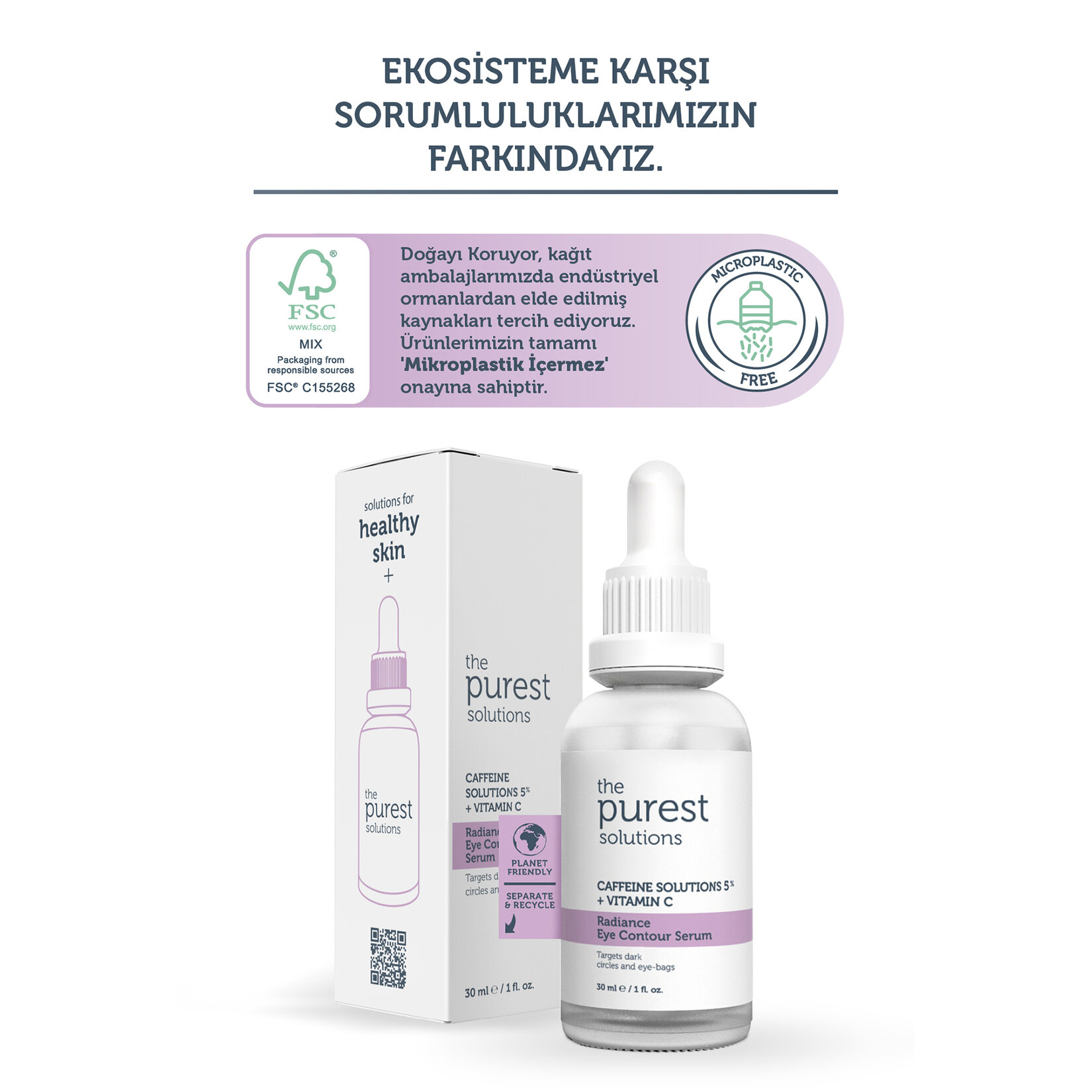 The Purest Solutions Kafein Serum 30 ml - Görsel 5