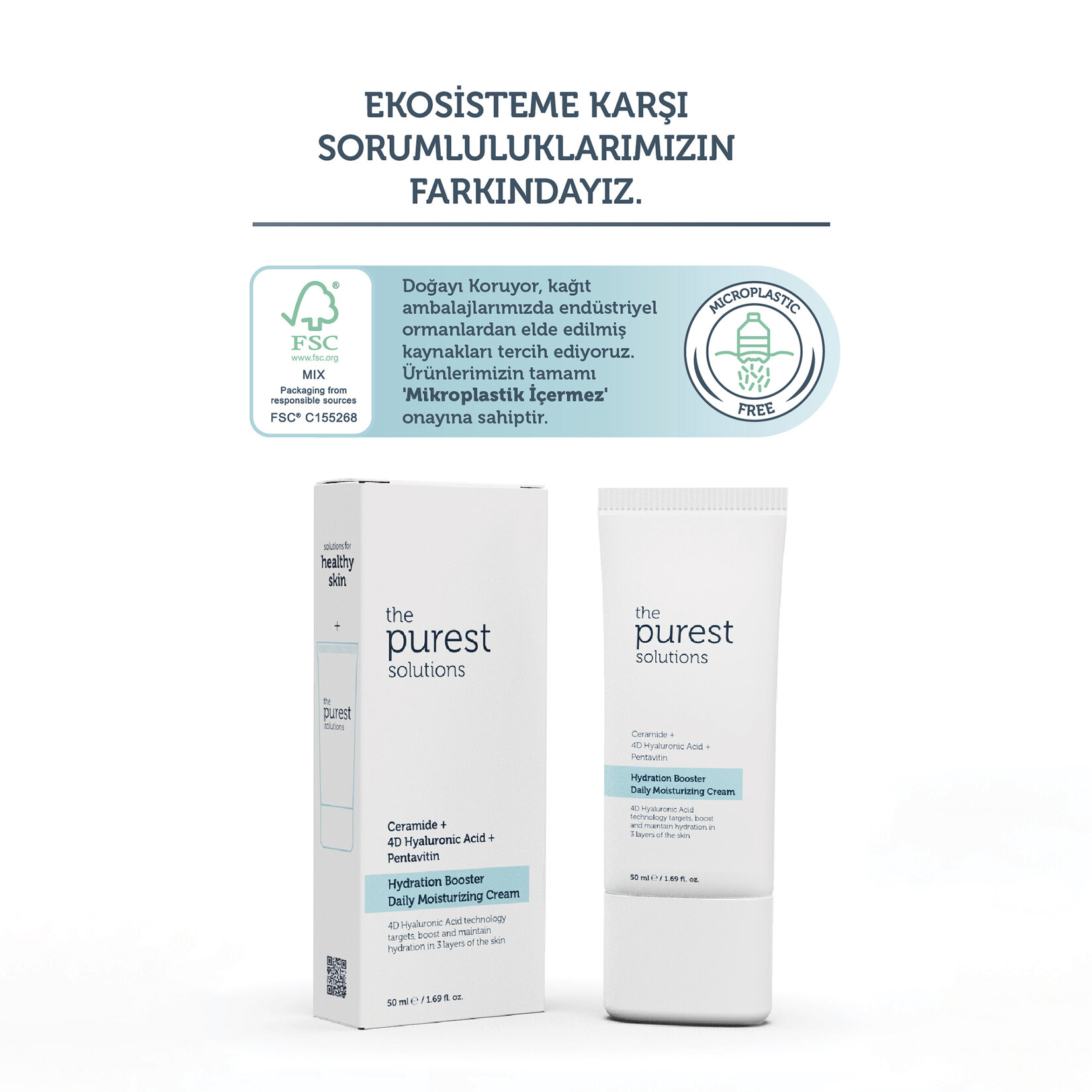 The Purest Solutions Günlük Nemledirici Bakım Kremi 50 ml - Görsel 5