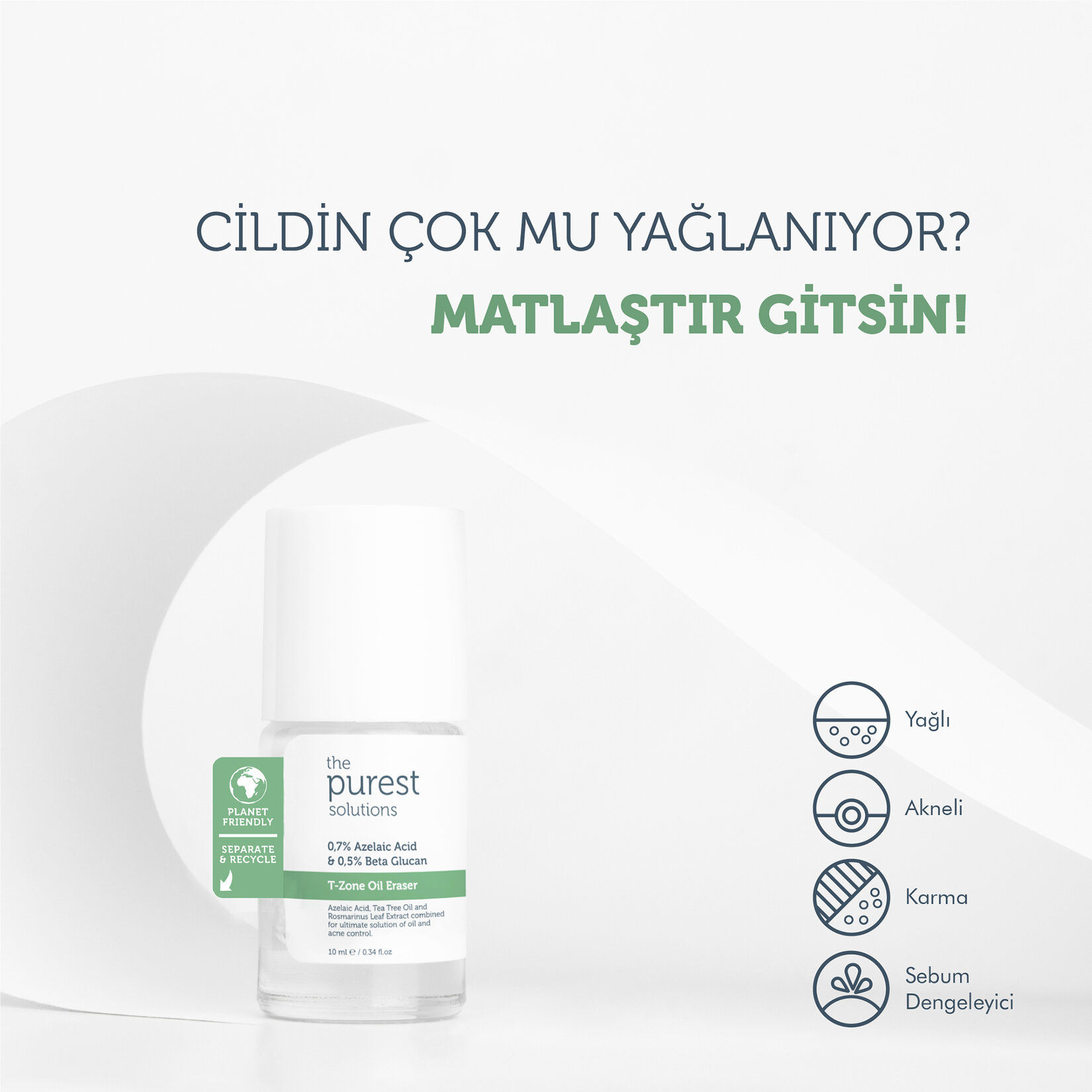 The Purest Solutions T-Bölgesi Yağ Dengeleme 10 ml - Görsel 2