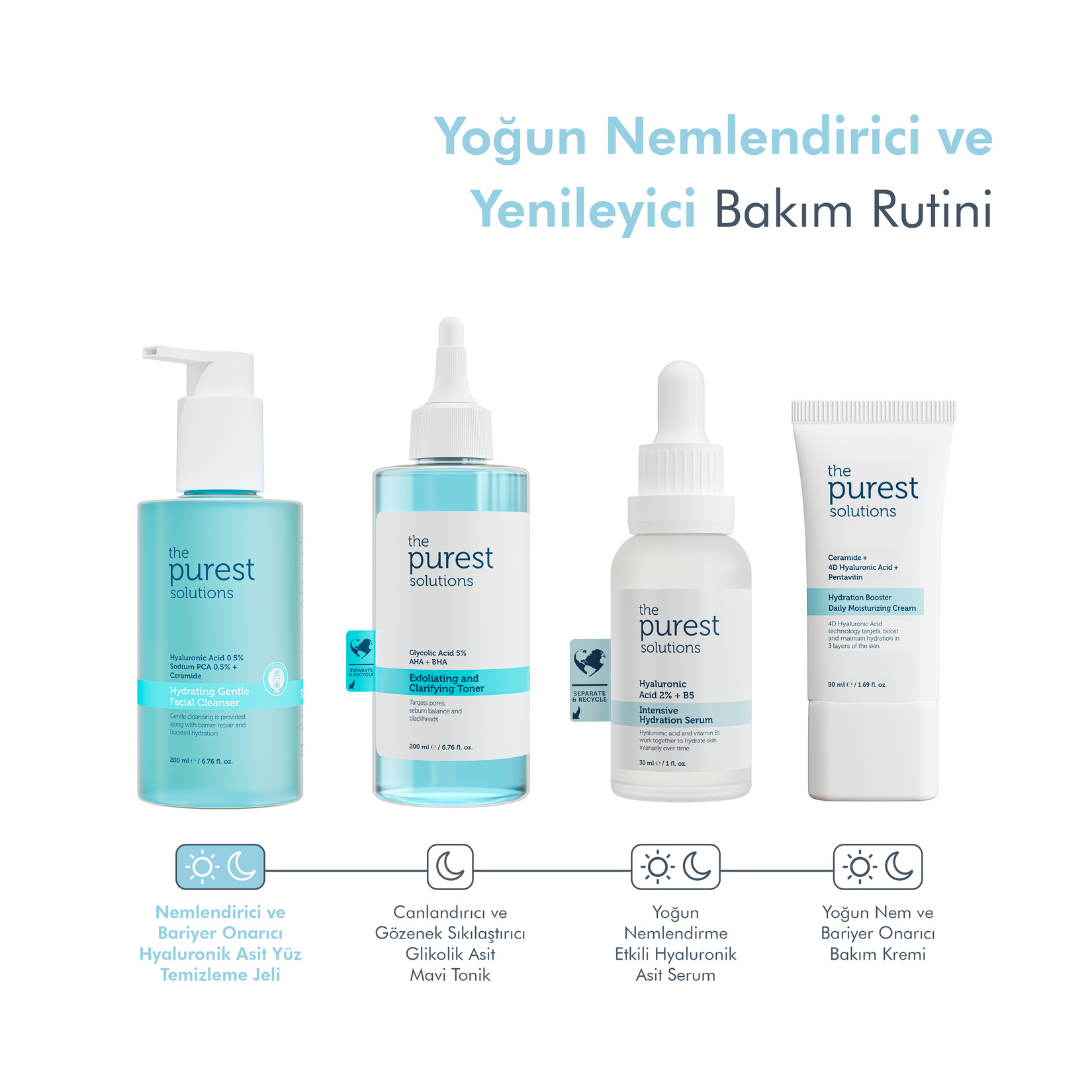 The Purest Solutions Nemlendirici Temizleme Jeli 200 ml - Görsel 4