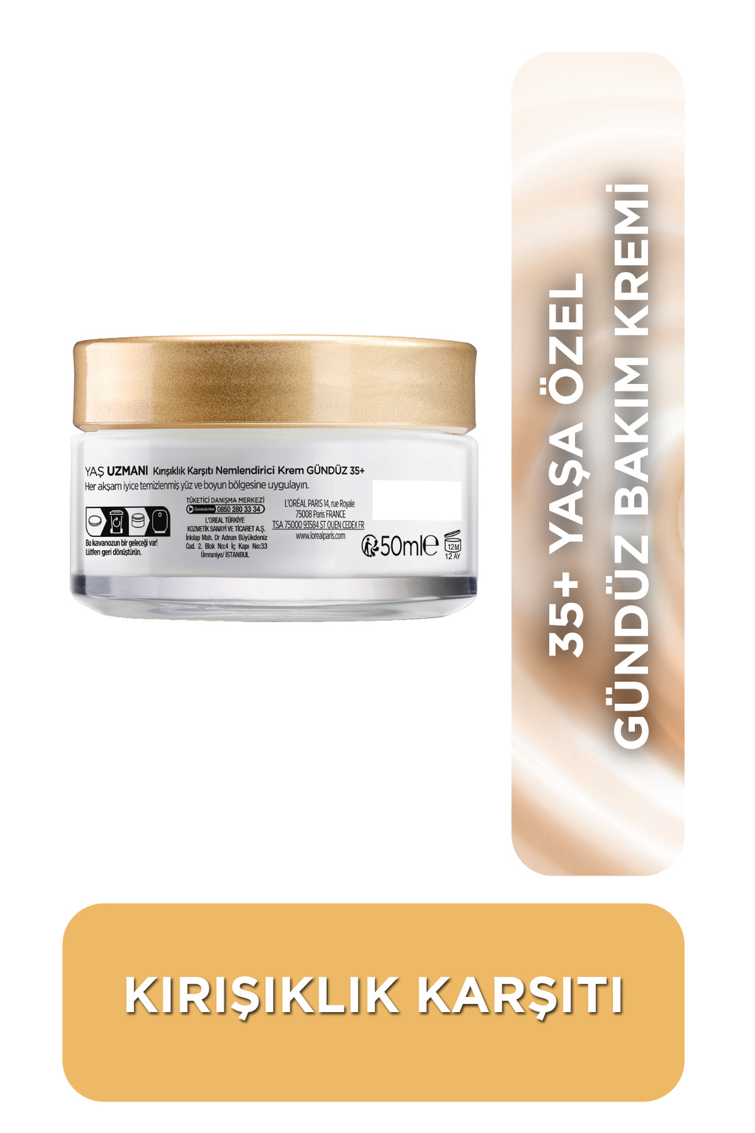 L'Oréal Paris Age Expert 35+ Kırışıklık Karşıtı 50 Ml - Görsel 3