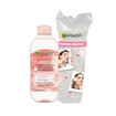 Garnier Rose Micellar 400 Ml + Pamuk Makyaj Temizleme Seti - Görsel 1