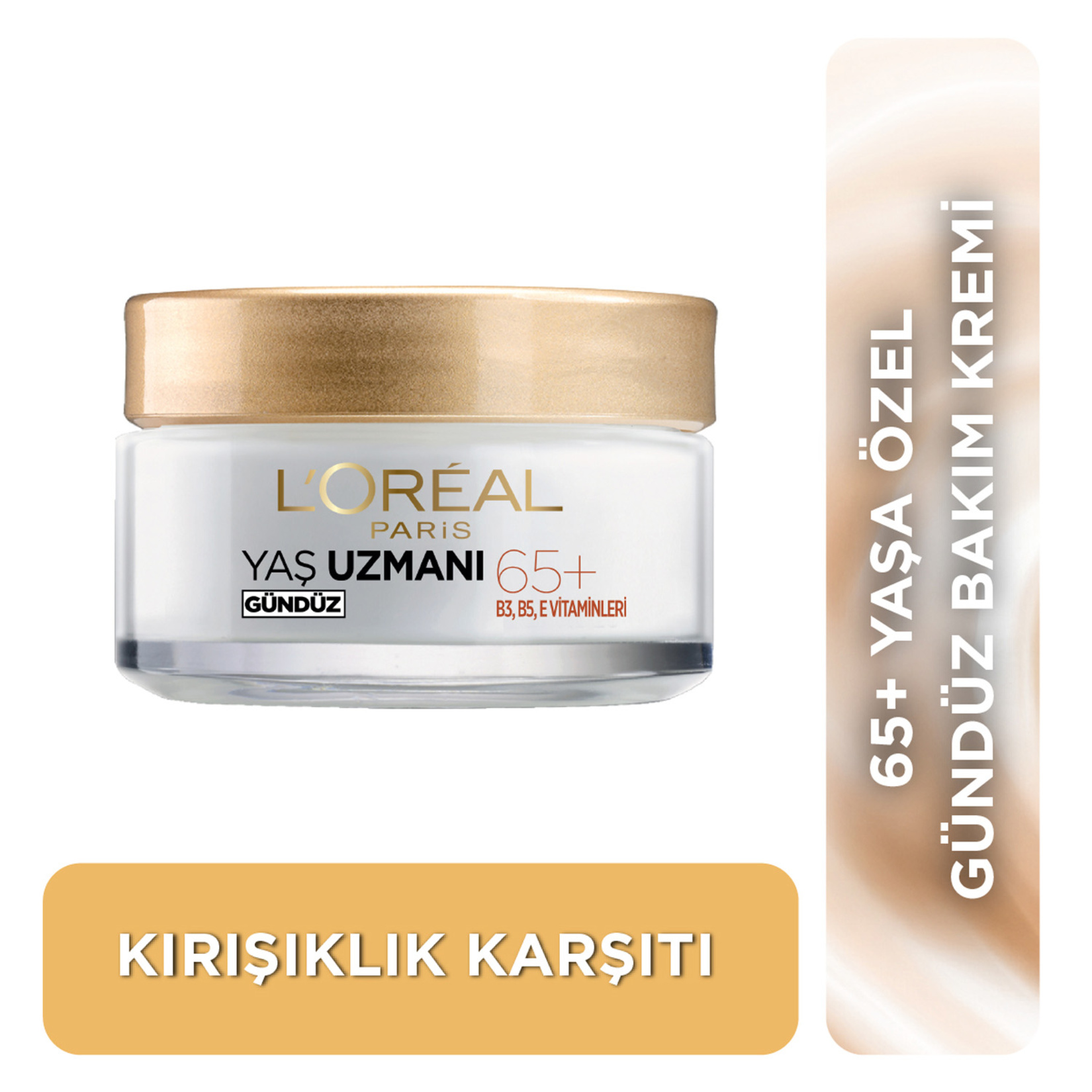 L'Oréal Paris Yaş Uzmanı 65+ Kırışıklık Karşıtı Besleyici Krem - Görsel 5