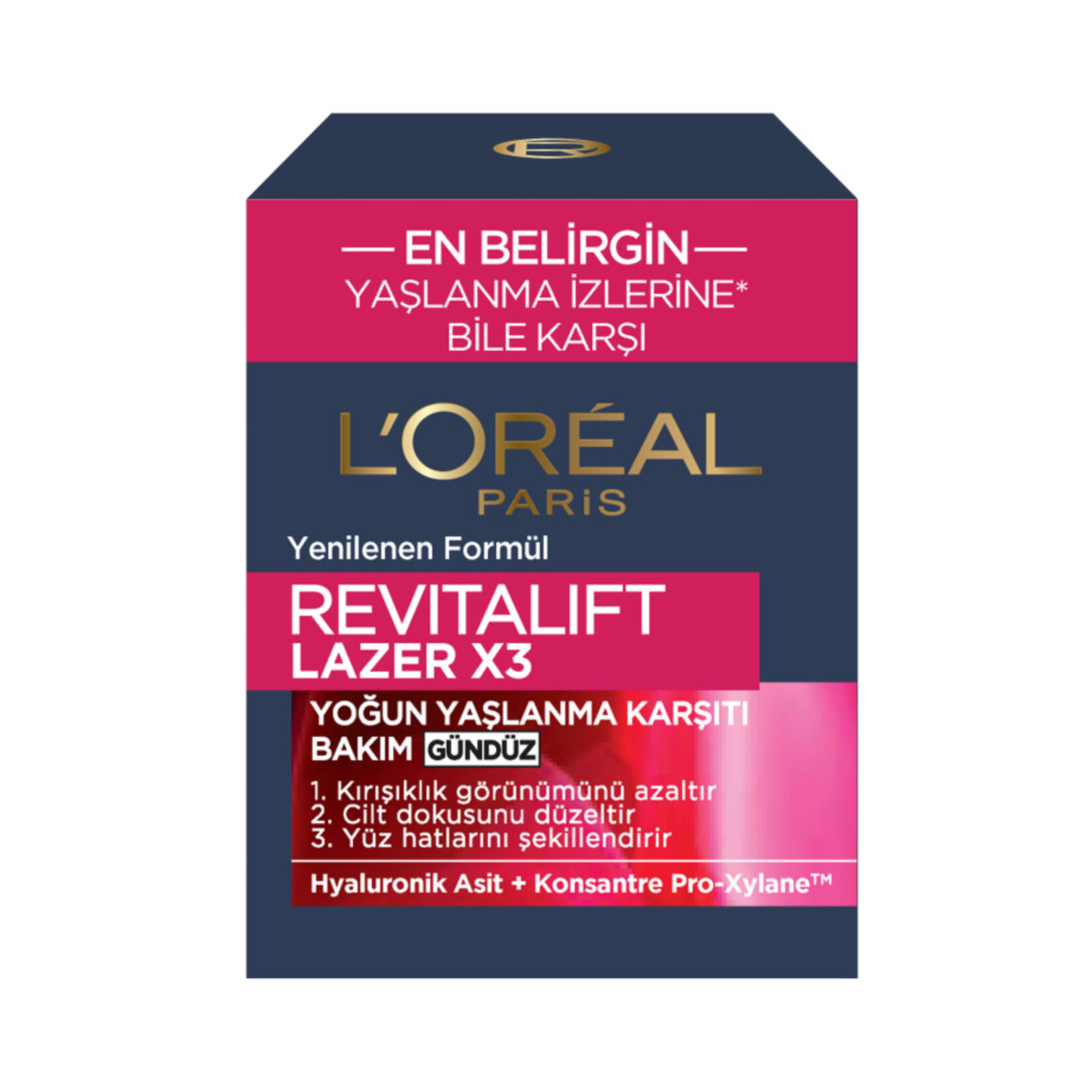 L'Oréal Paris Revitalift Lazer X3 Yoğun Yaşlanma Karşıtı Gündüz Bakım Kremi- Tanışma Boyu 15ml - Görsel 3