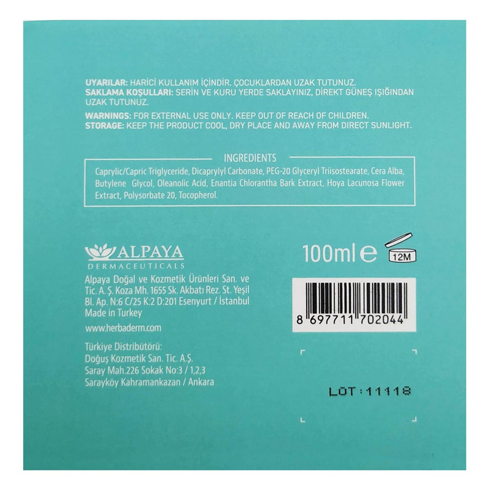 Herbaderm Hello Clean Yağ Bazlı Temizleyici Gözenek Karşıtı 100 Ml - Görsel 3