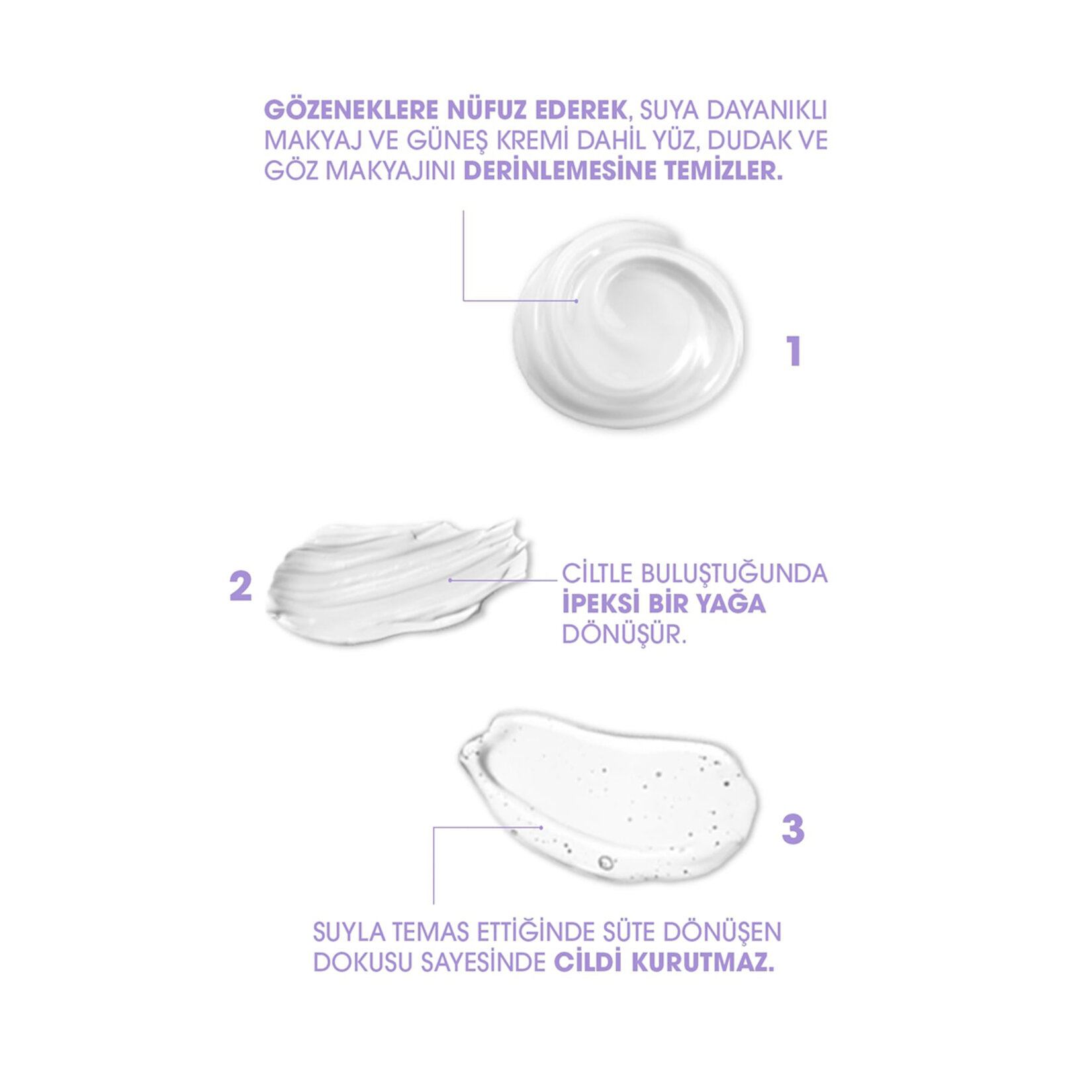 Herbaderm Hello Clean Yüz Bazlı Temizleme Yoğun Nemlendirici 100 Ml - Görsel 3