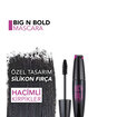 Flormar Big'n Bold Dolgun Görünüm Veren Maskara - 001 (Siyah) - Görsel 5