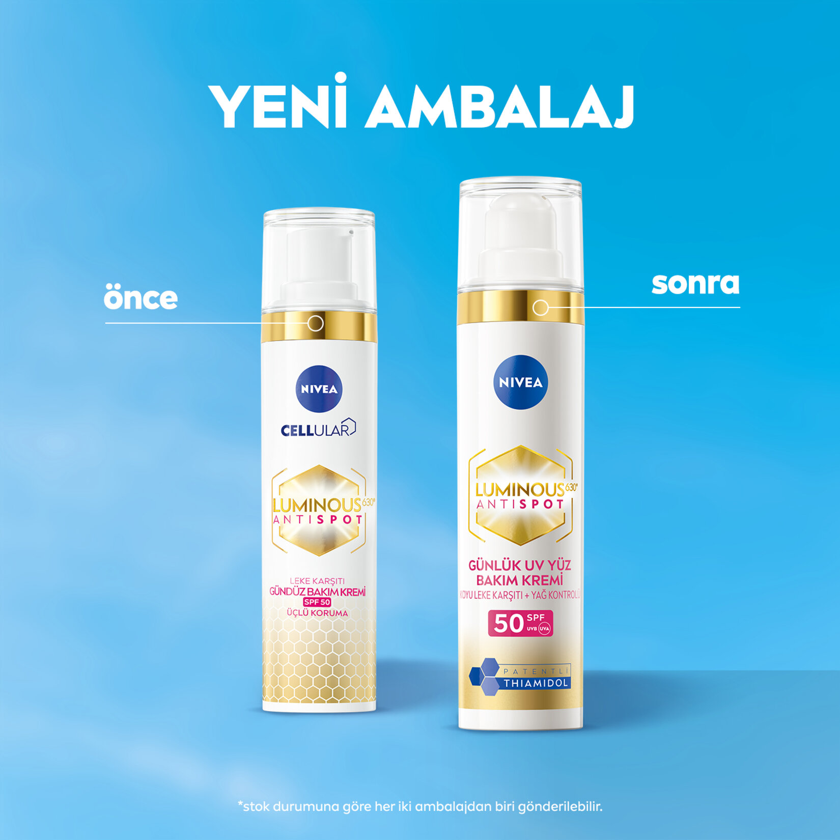 NIVEA Luminous630 Thiamidol Etkili SPF50 Leke Karşıtı Gündüz Yüz Kremi 40 ml - Görsel 2