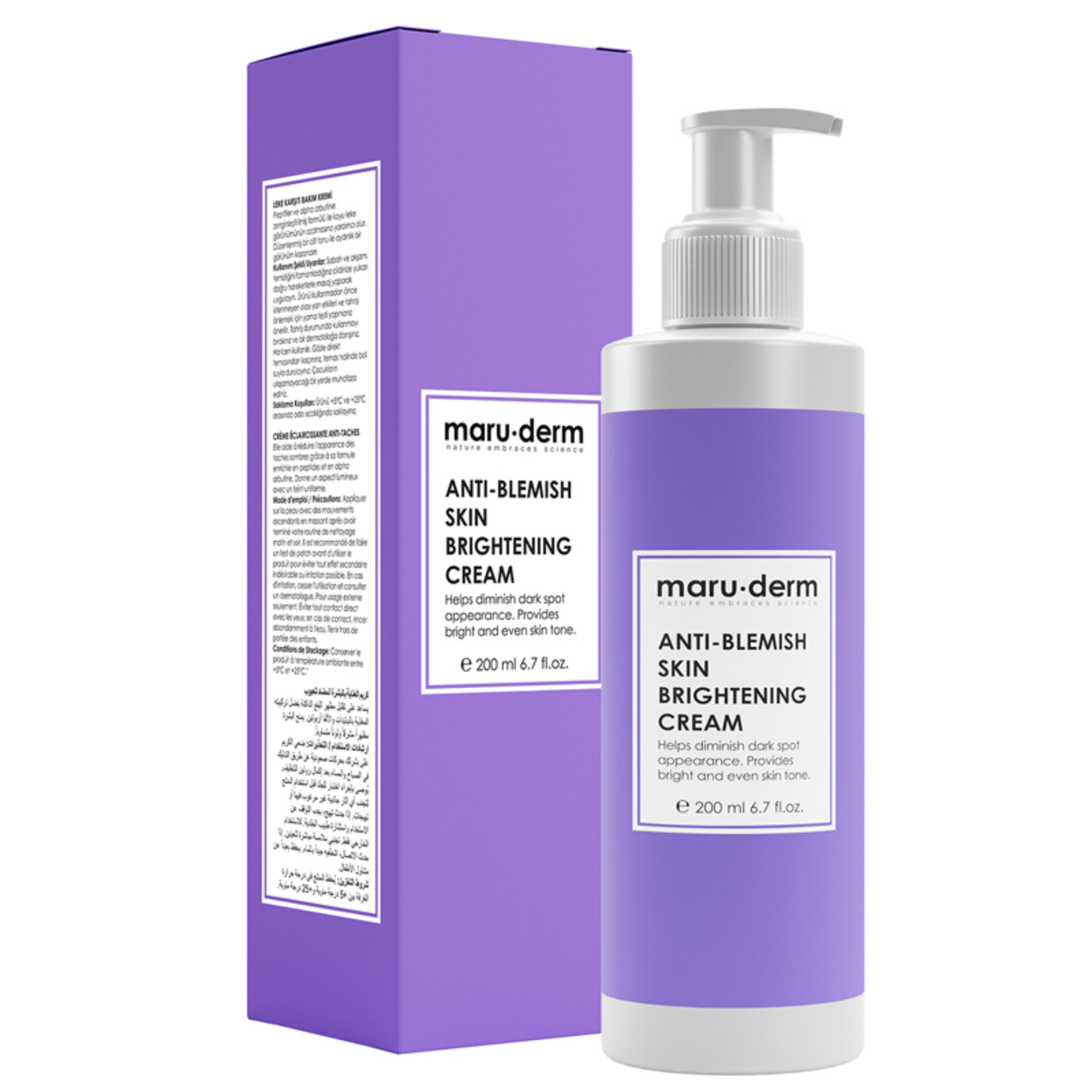 Maruderm Leke Karşıtı Cilt Bakım Kremi 200 Ml - Görsel 1