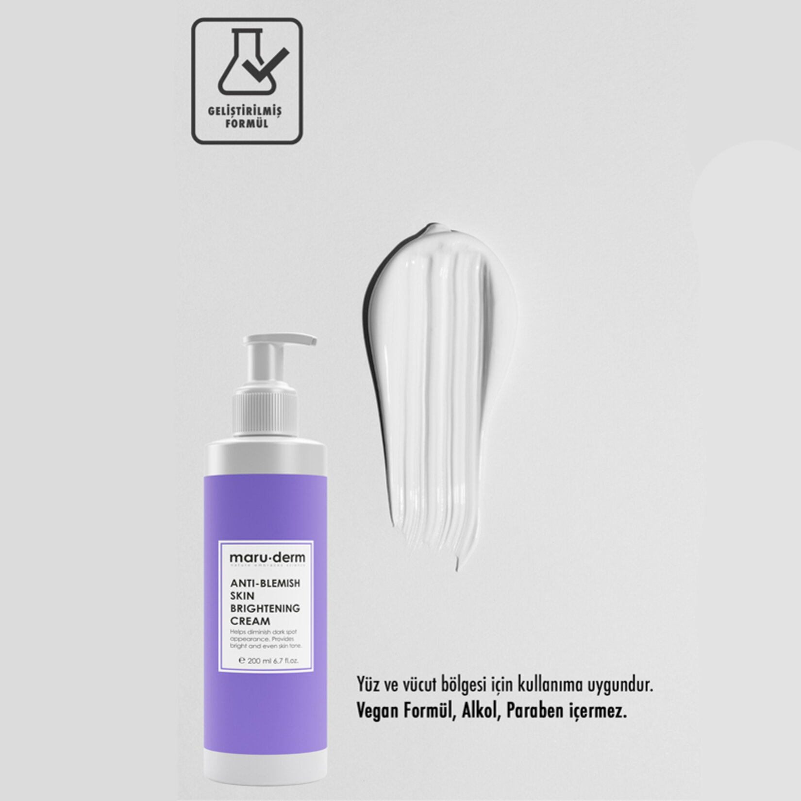 Maruderm Leke Karşıtı Cilt Bakım Kremi 200 Ml - Görsel 3