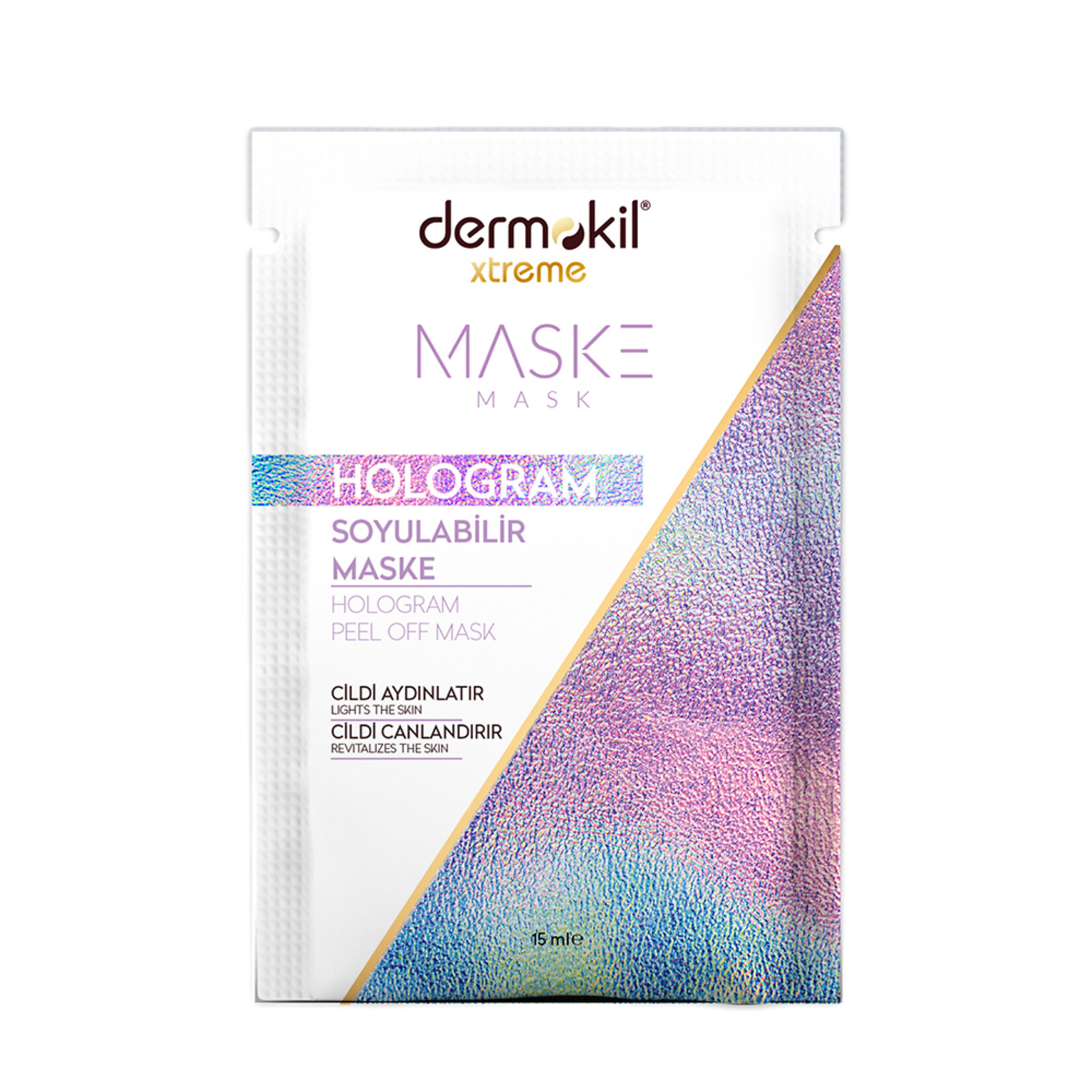 Dermokil Soyulabilir Maske Hologram 15Ml