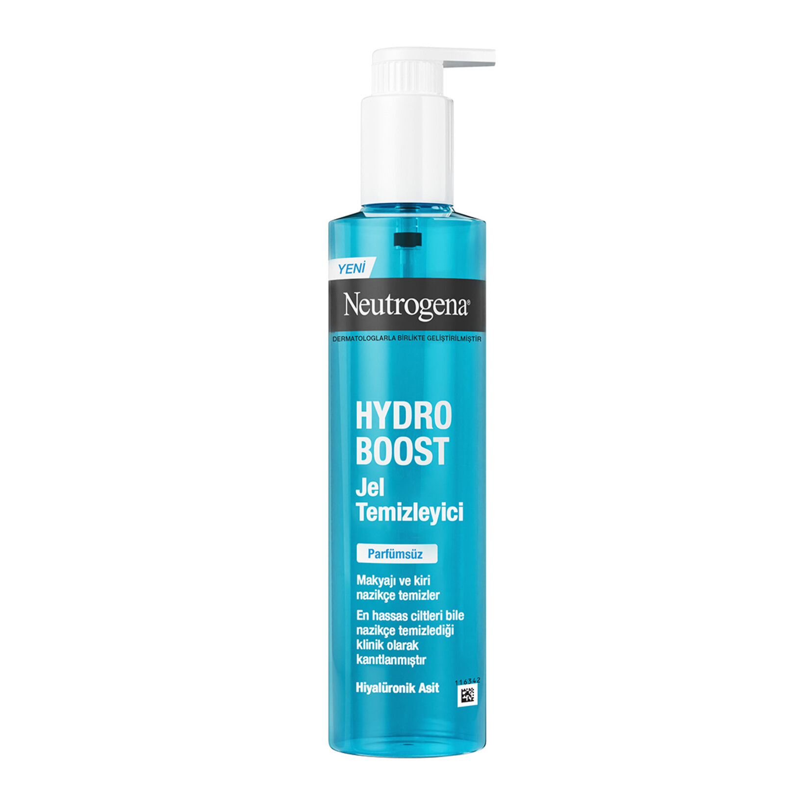 Neutrogena Hydro Boost Water Gel Parfümsüz Temizleyici 200 ml - Görsel 1
