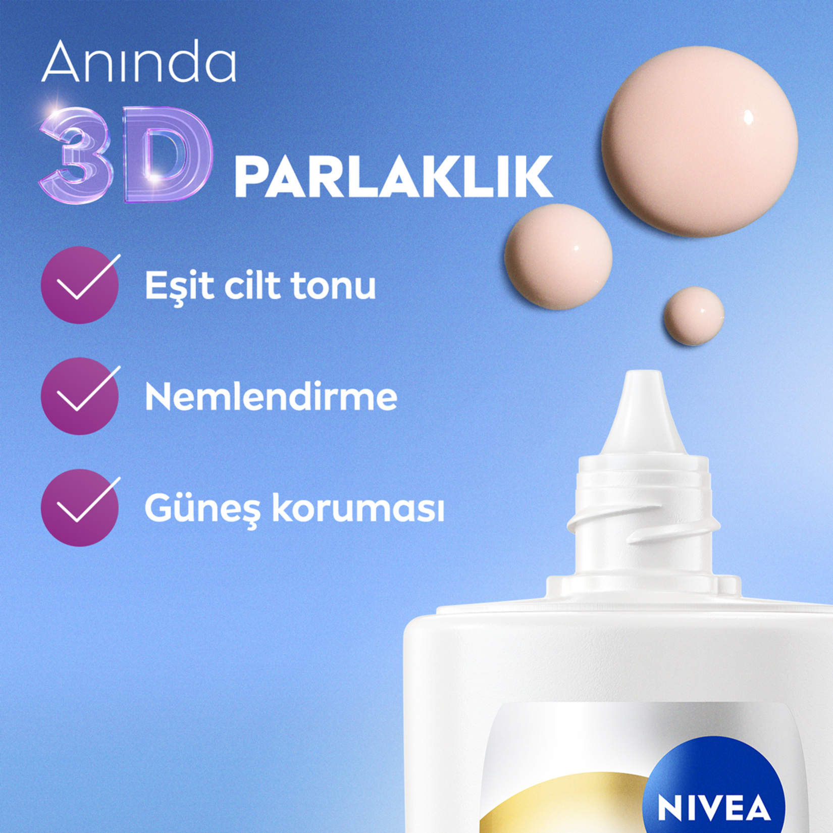 Nivea Luminous630 Skin Glow Anında Aydınlatıcı Krem 40 Ml - Görsel 2