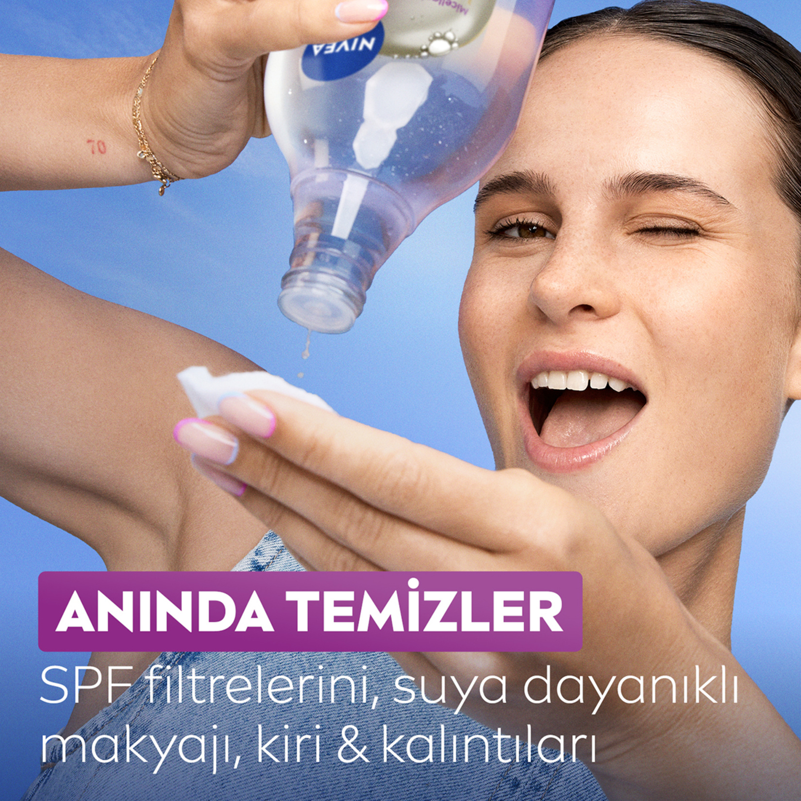 Nivea Luminous630 Skin Glow Makyaj Temizleme Suyu 400 Ml - Görsel 5