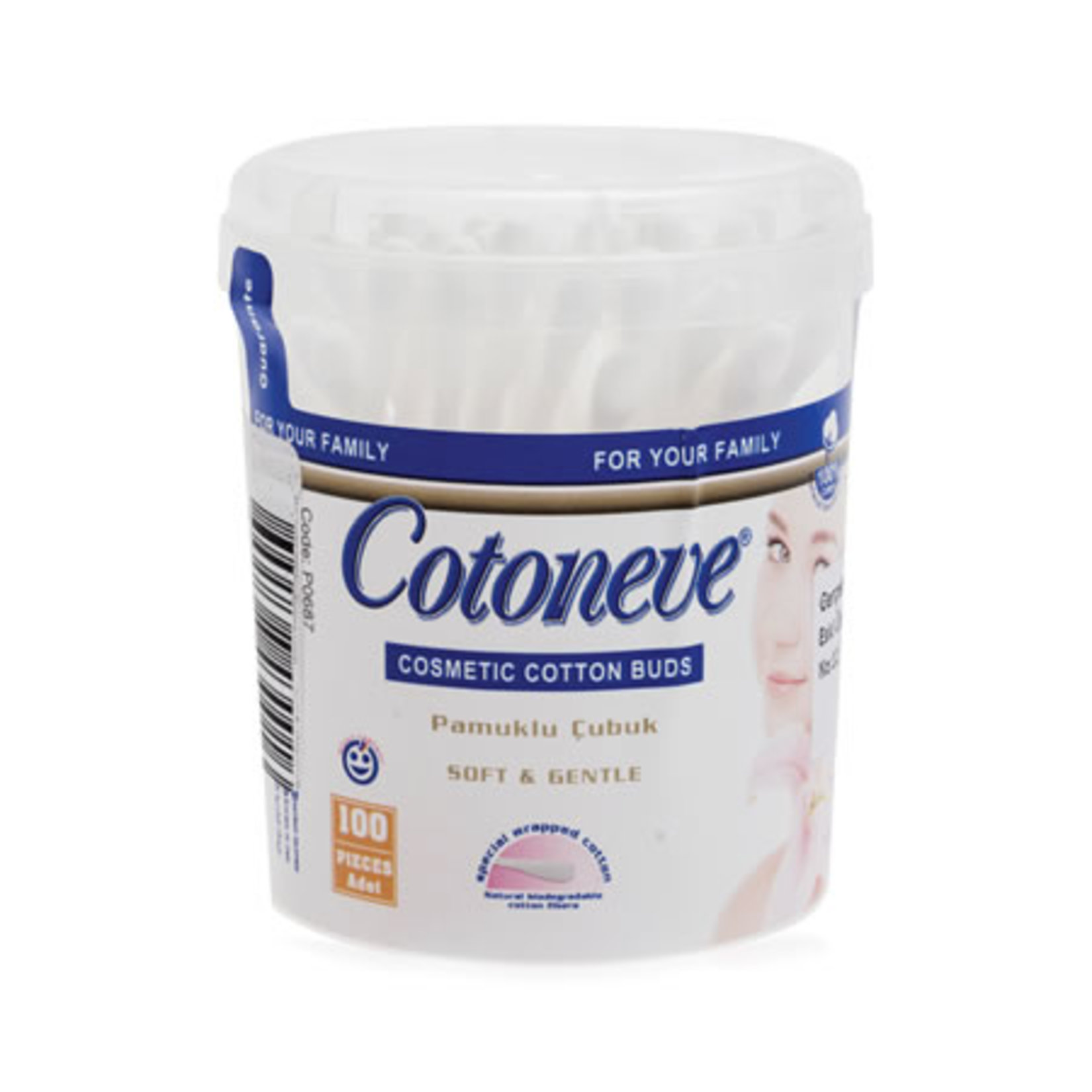 Cotoneve Kulak Çubuğu 100 Adet